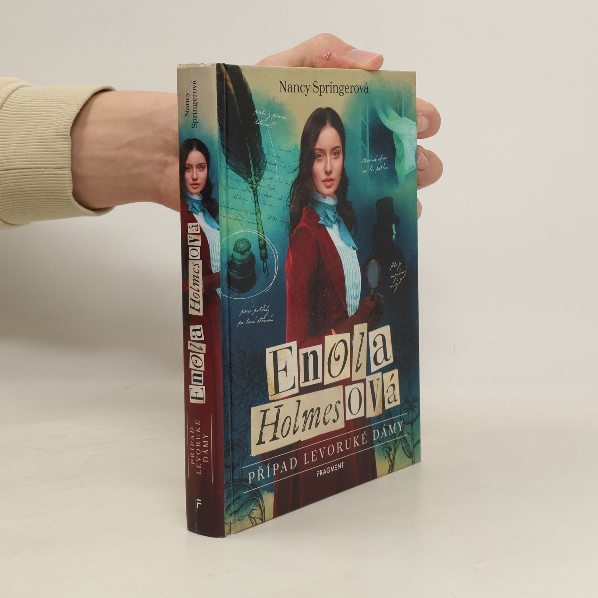 Nancy Springer Enola Holmesová. Případ levoruké dámy