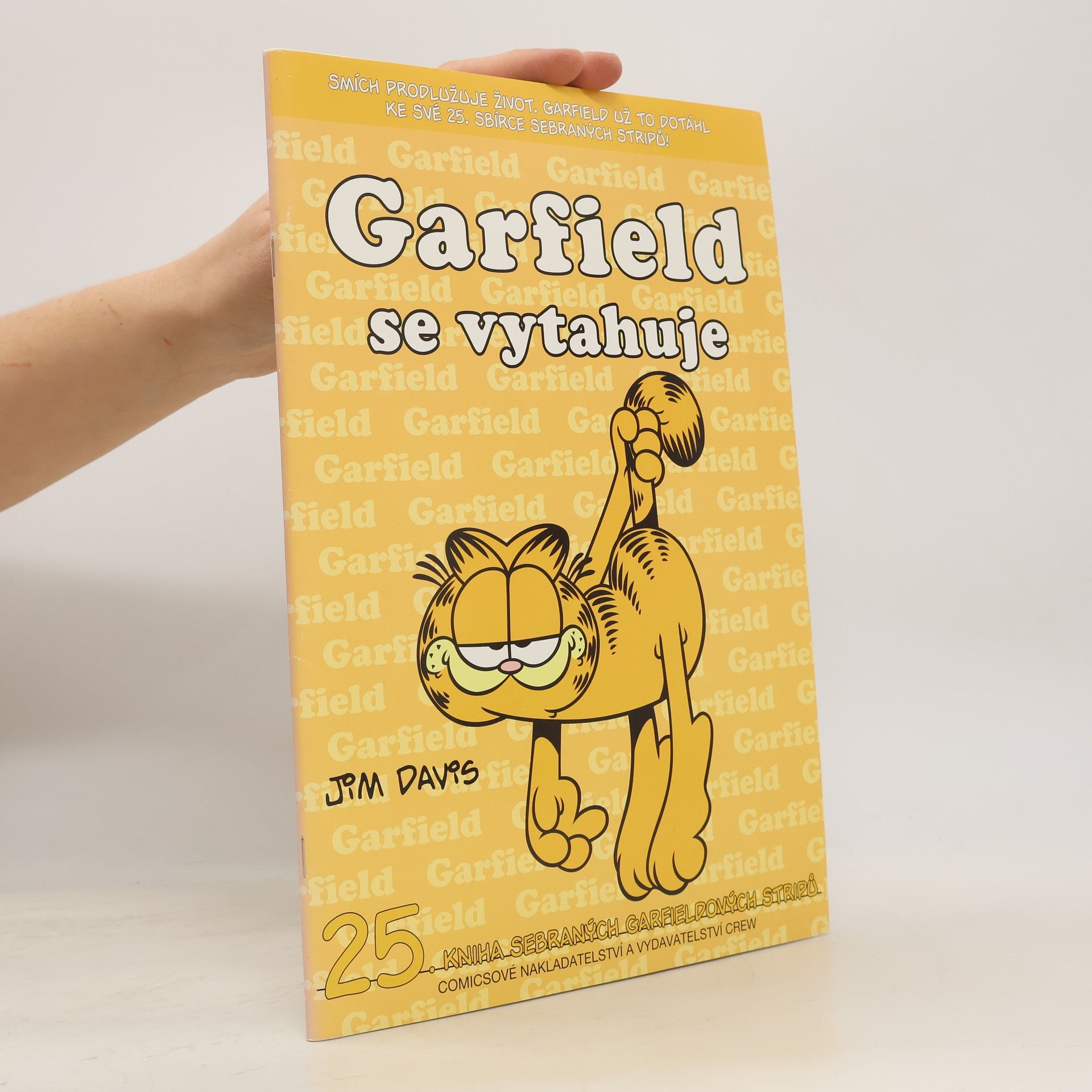 Jim Davis Garfield se vytahuje