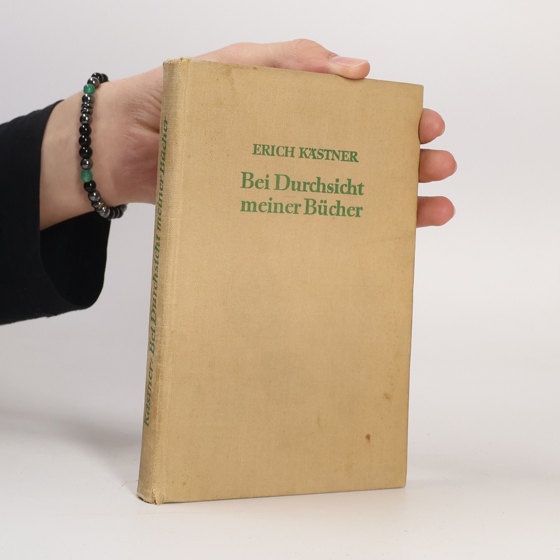 Erich Kästner Bei Durchsicht meiner Bücher