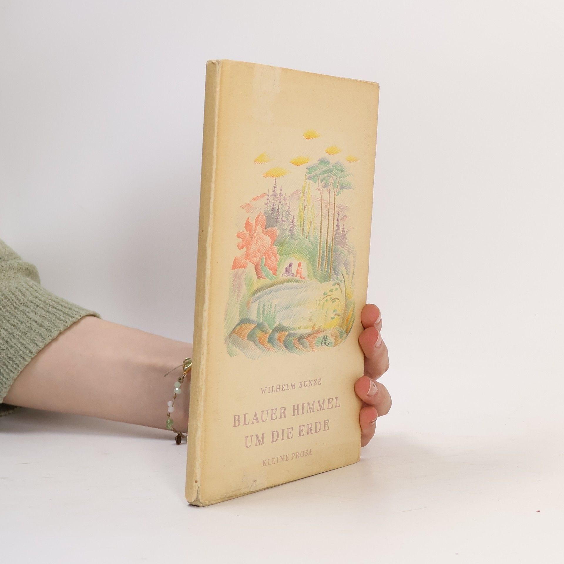 Blauer Himmel um die Erde