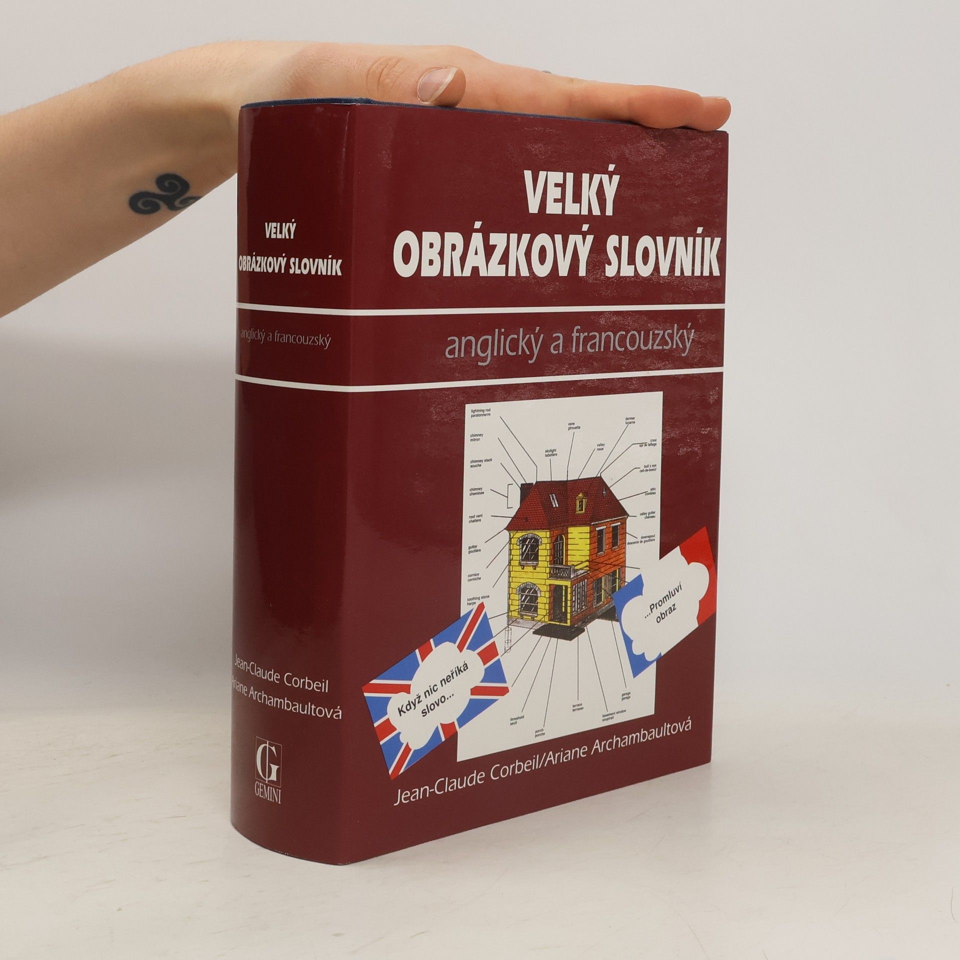 Jean-Claude Corbeil Velký obrázkový slovník: Anglický a francouzský