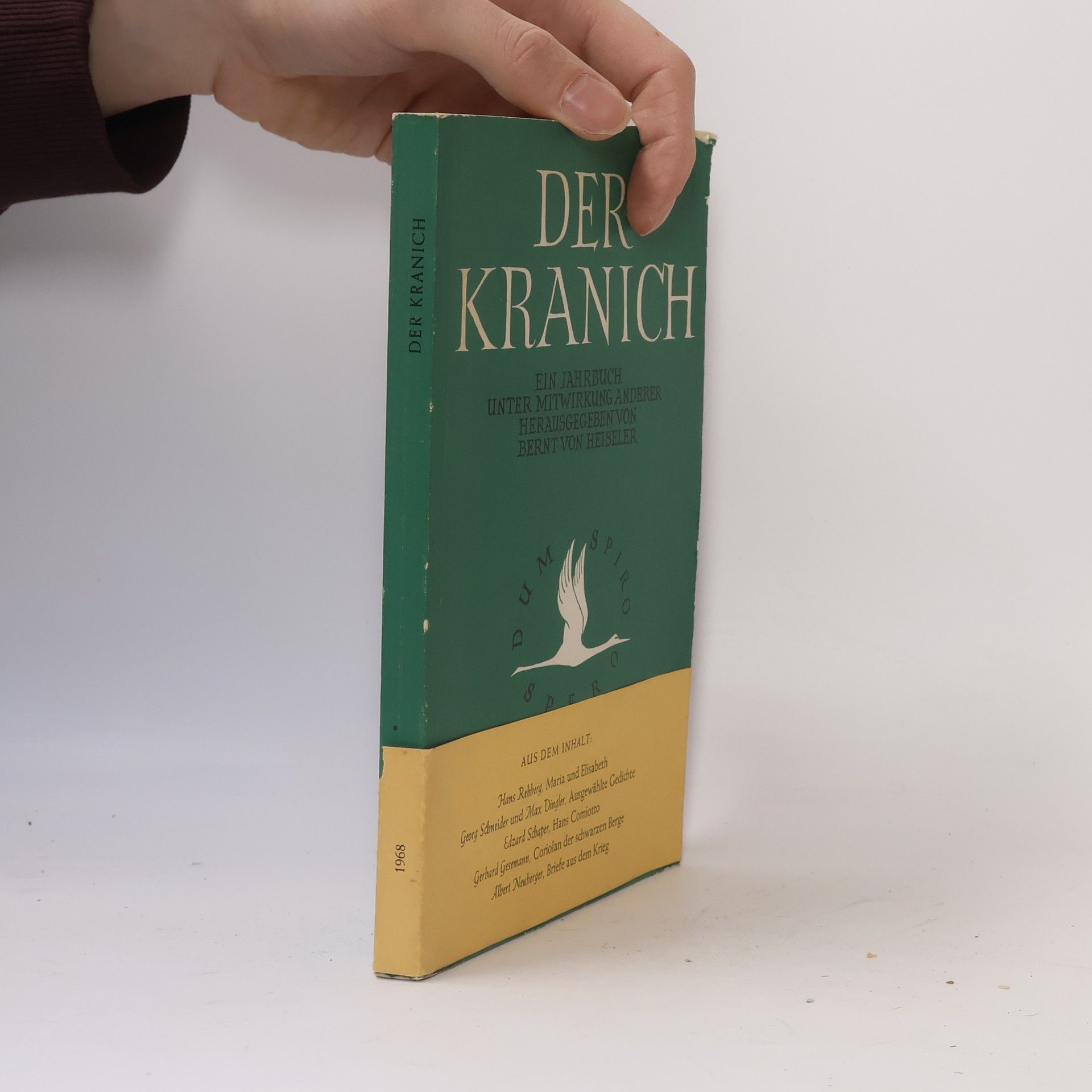 Bernt von Heiseler Der Kranich ein Jahrbuch