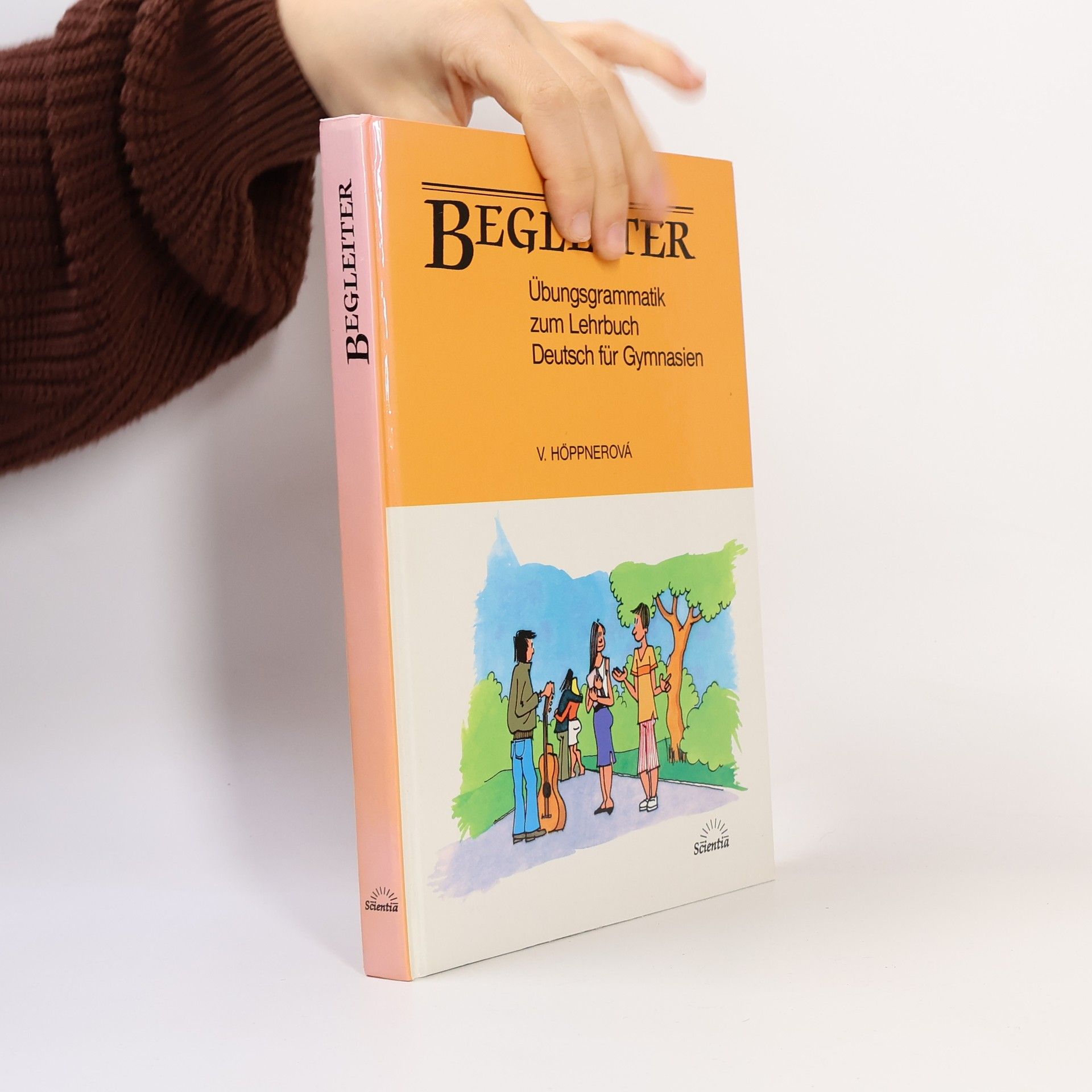 Věra Höppnerová Begleiter. Übungsgrammatik zum Lehrbuch Deutsch für Gymnasien