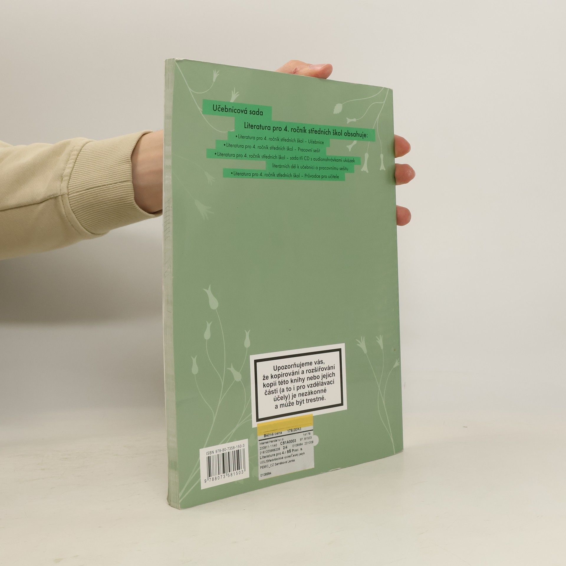 AA.VV. Literatura pro 4. ročník středních škol. Pracovní sešit