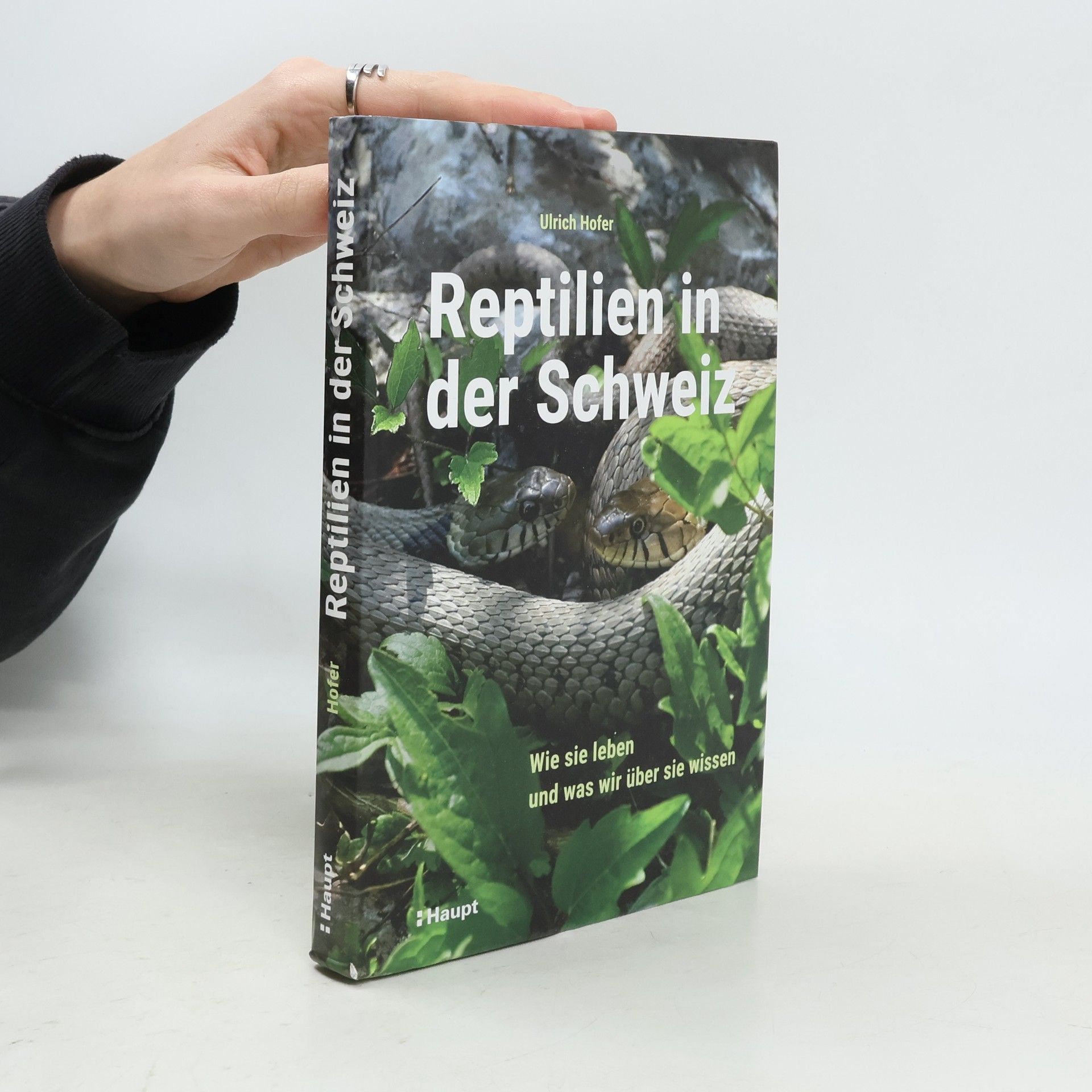 Ulrich Hofer Reptilien in der Schweiz