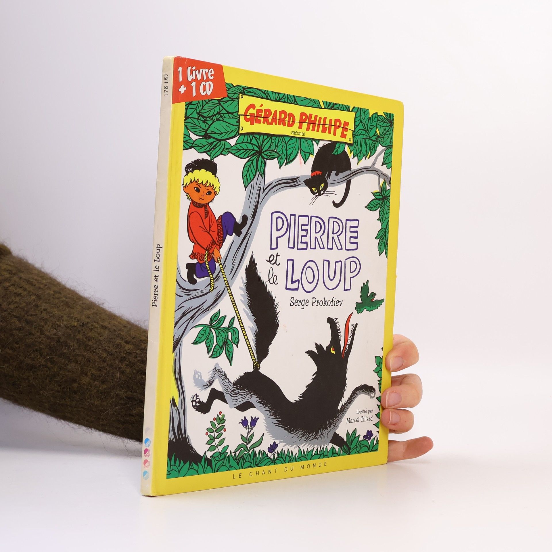 Gérard Philipe Pierre et le Loup (livre disque)