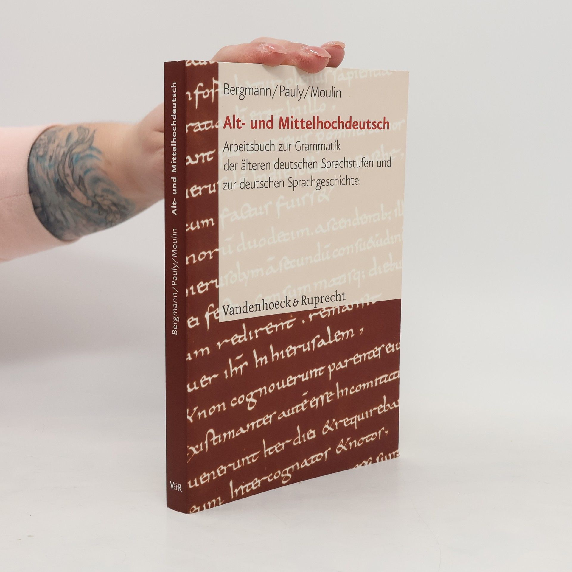Rolf Bergmann Alt- und Mittelhochdeutsch