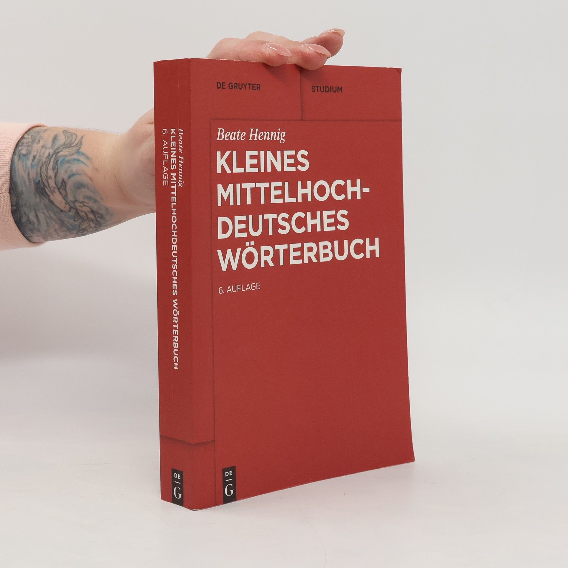 Beate Hennig Kleines mittelhochdeutsches Wörterbuch