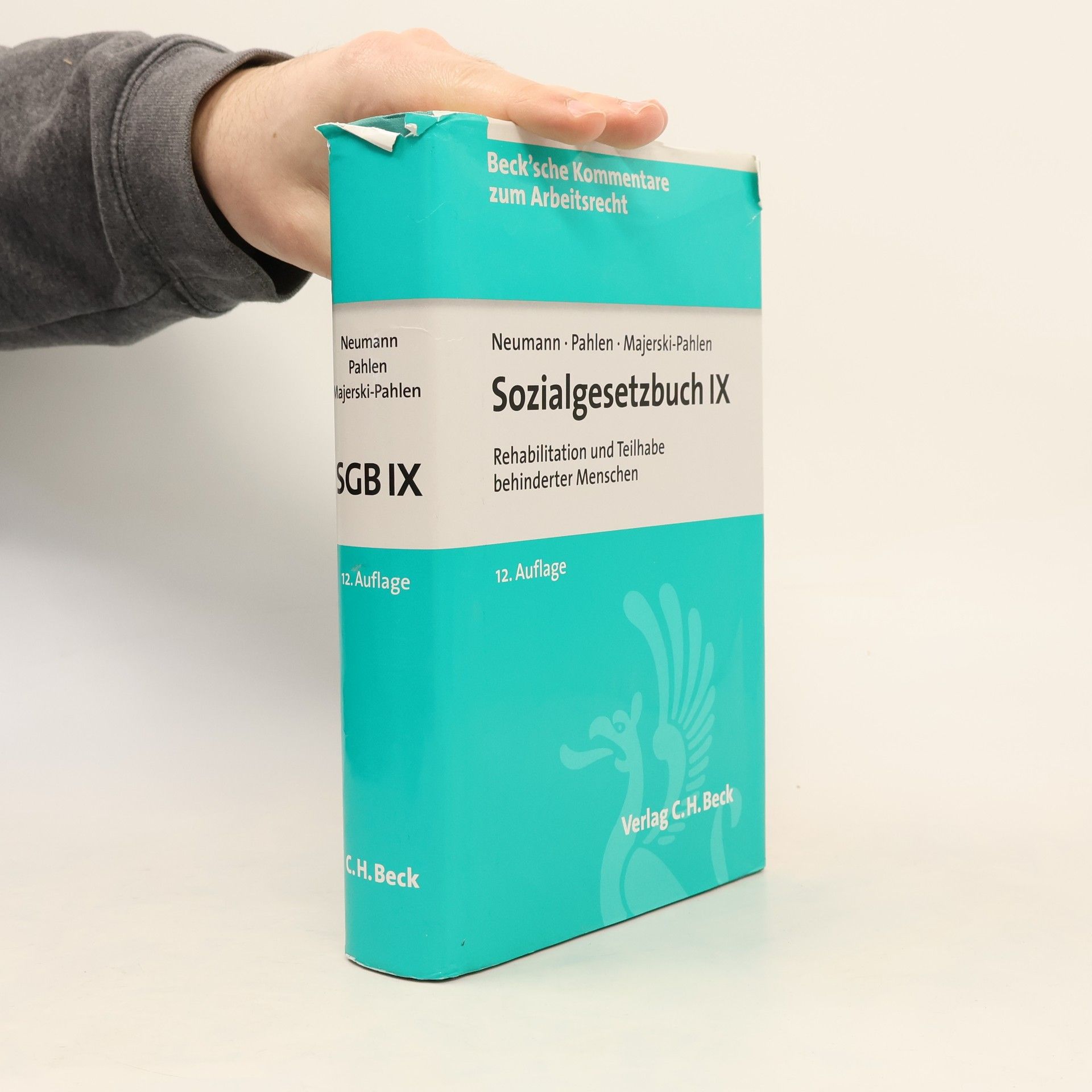 Dirk Neumann Beck'sche Kommentare zum Arbeitsrecht - 10: Sozialgesetzbuch IX, Rehabilitation und Teilhabe behinderter Menschen - Kommentar - 12. Auflage