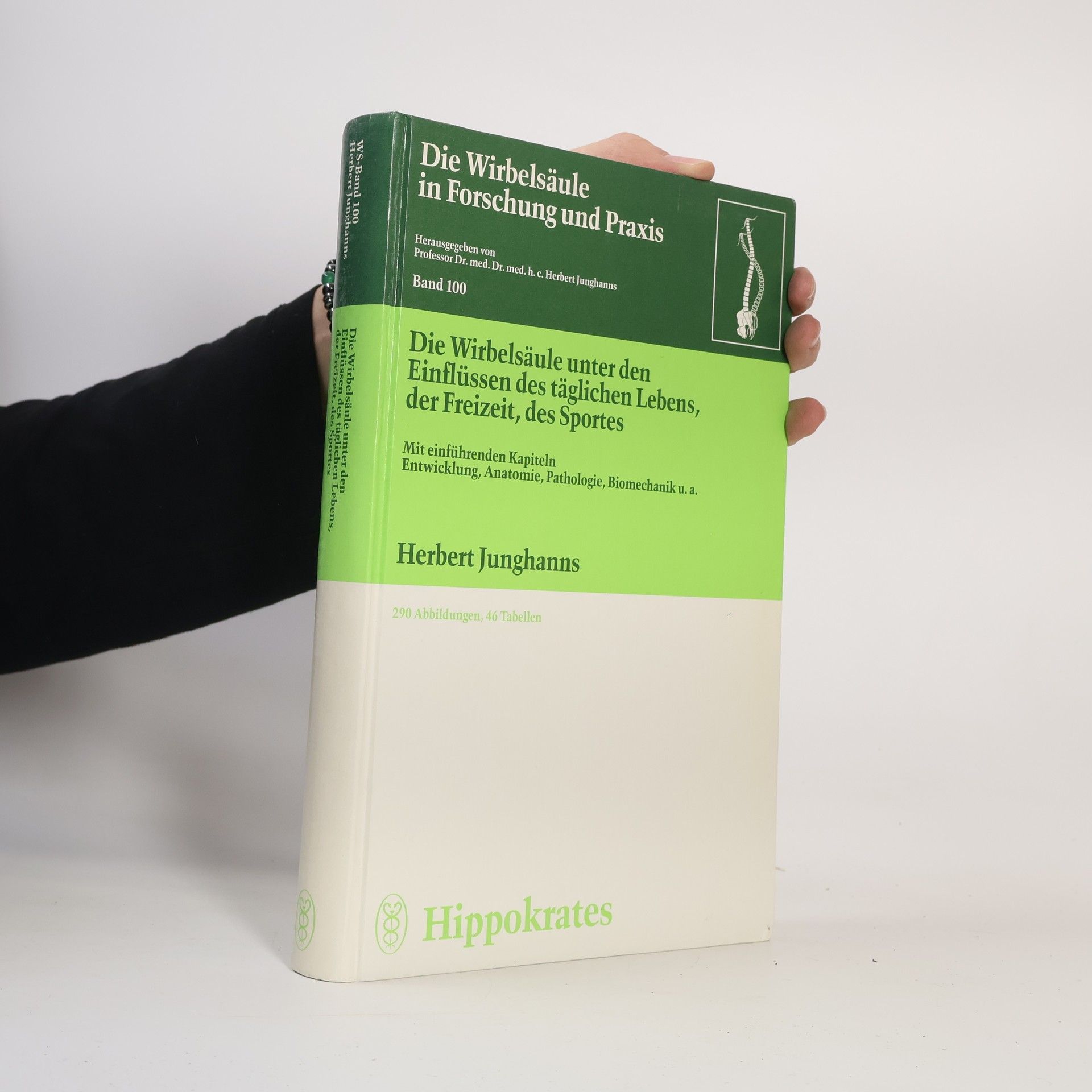 Herbert Junghanns Die Wirbelsäule in Forschung und Praxis - 100: Die Wirbelsäule unter den Einflüssen des täglichen Lebens, der Freizeit, des Sportes
