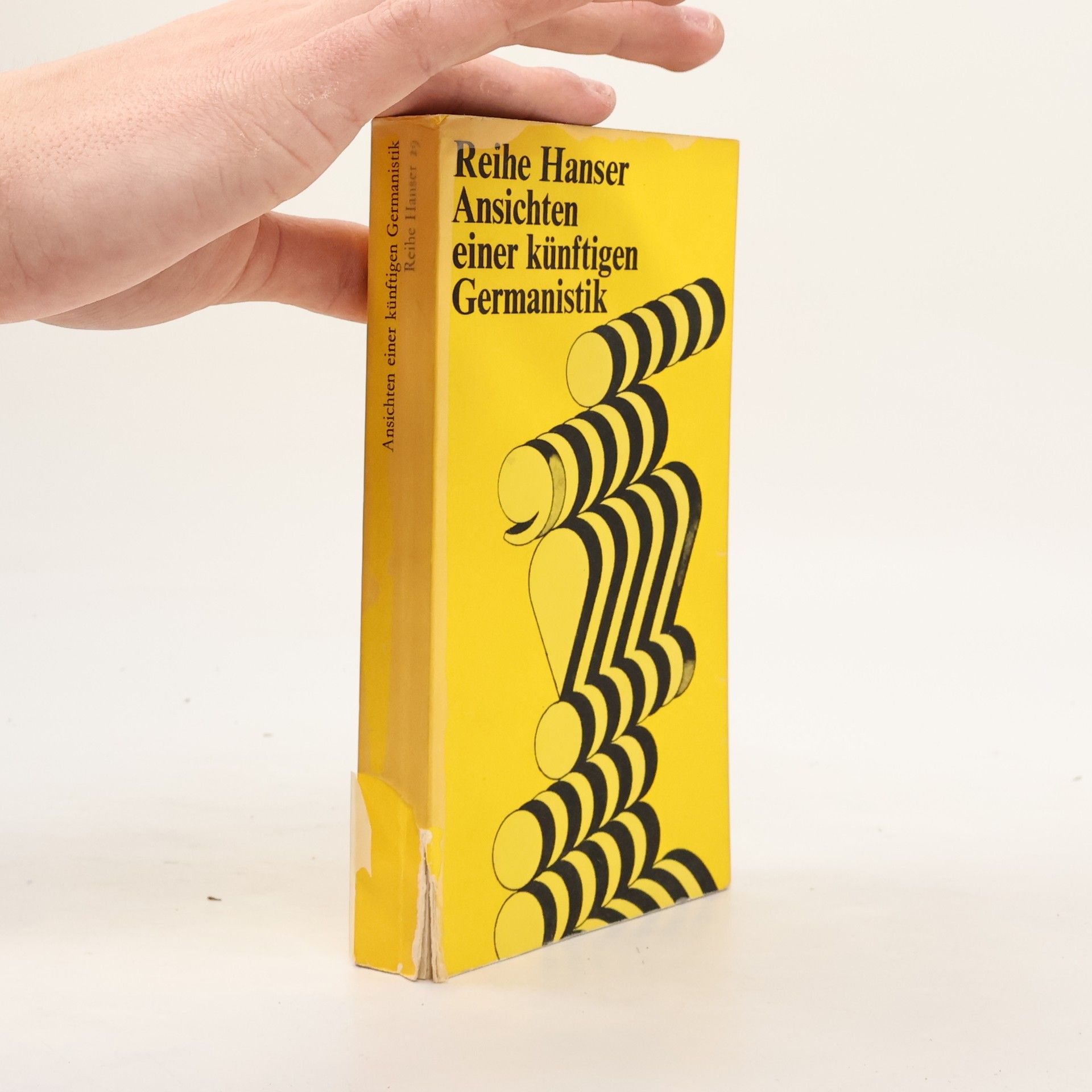 Reihe Hanser Ansichten einer künftigen Germanistik