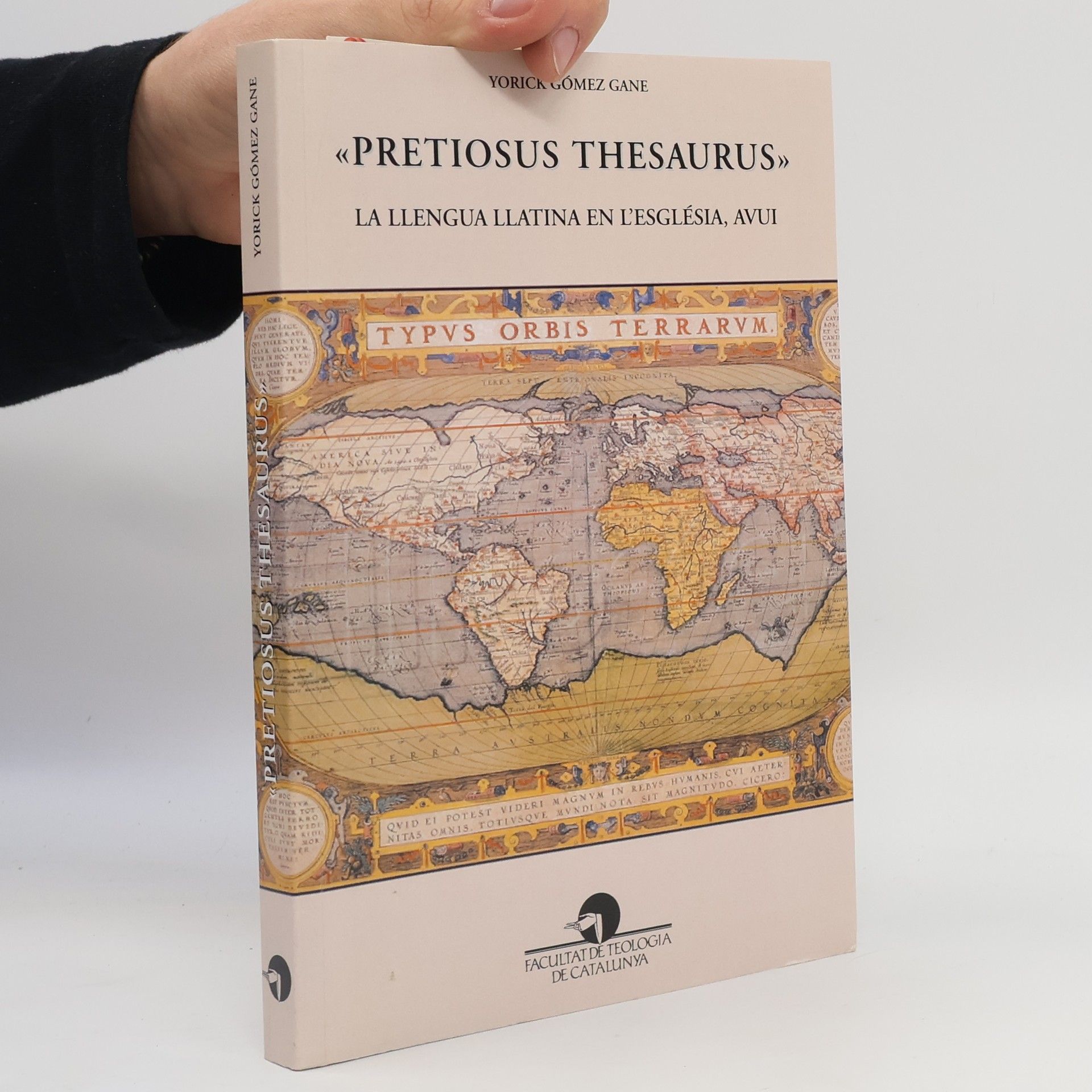 Yorick Gómez Gane "Pretiosus thesaurus". La llengua llatina en l'Església, avui