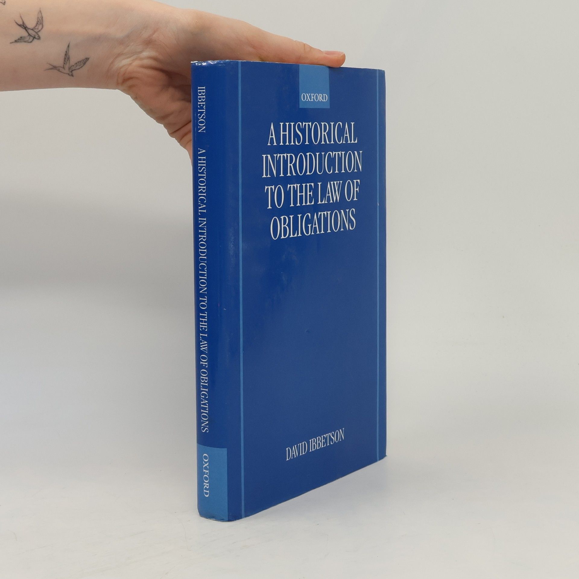 David Ibbetson A Historical Introduction to the Law of Obligations