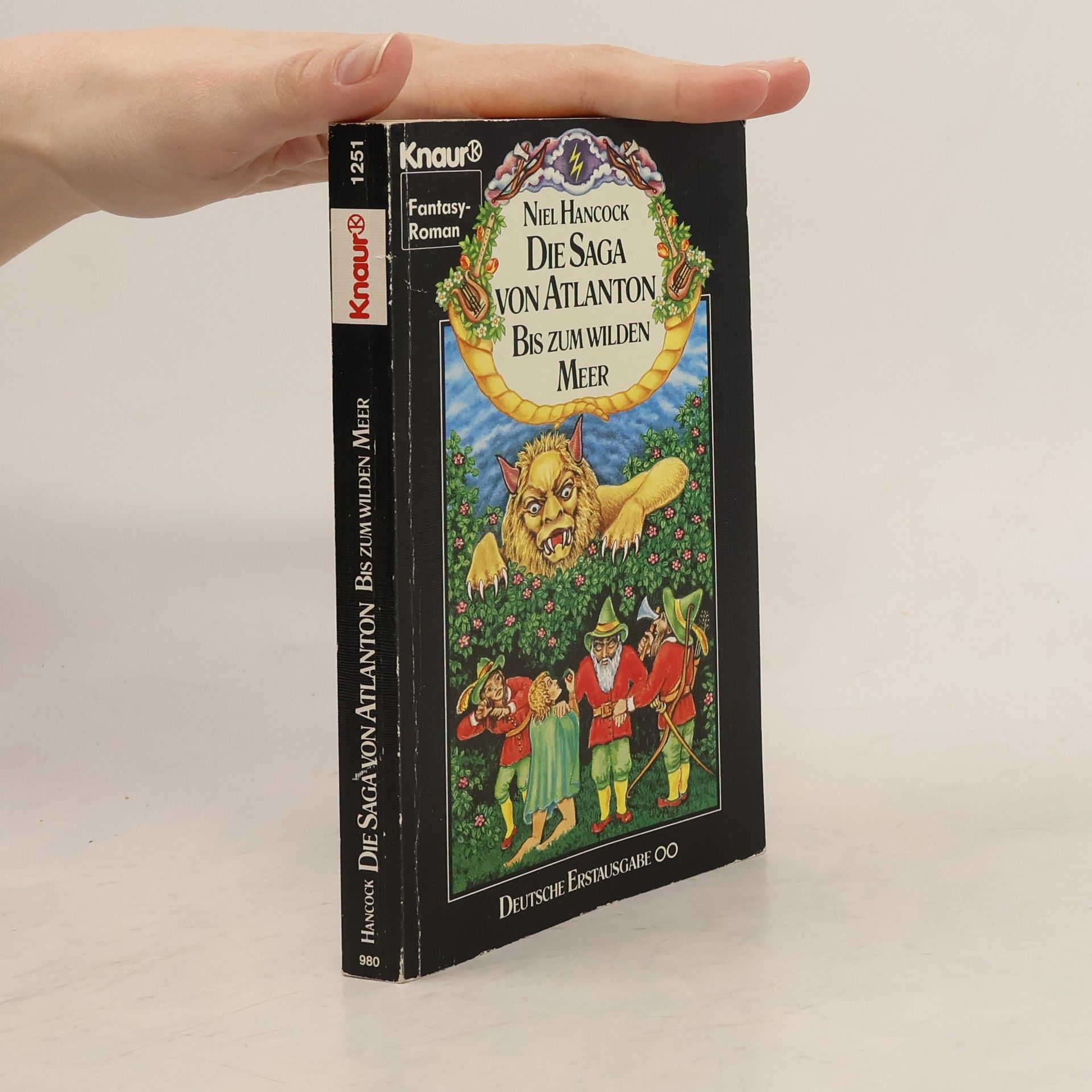 Niel Hancock Die Saga von Atlanton. Bd.2. Bis zum wilden Meer. Fantasy-Roman
