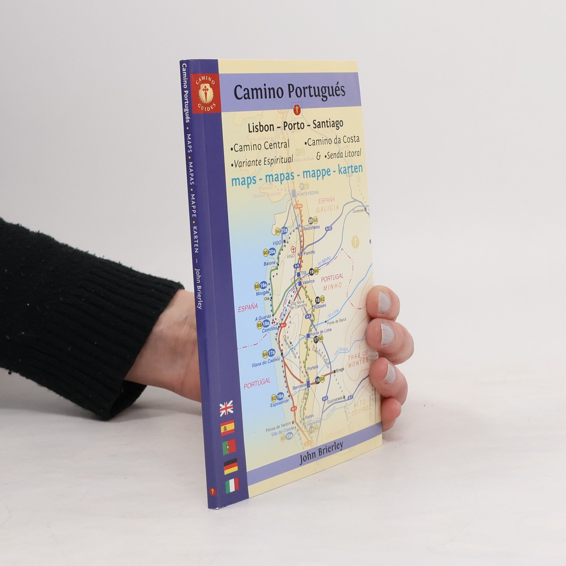 John Brierley Camino Portugués Maps