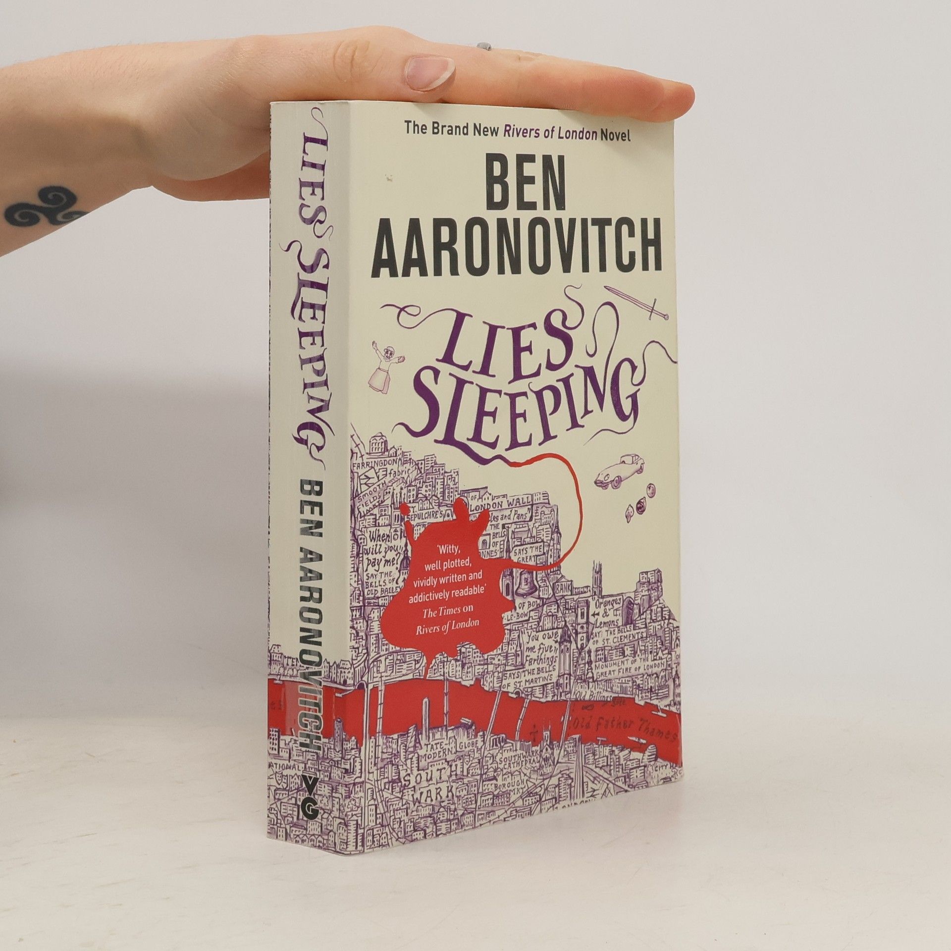 Ben Aaronovitch Lies Sleeping