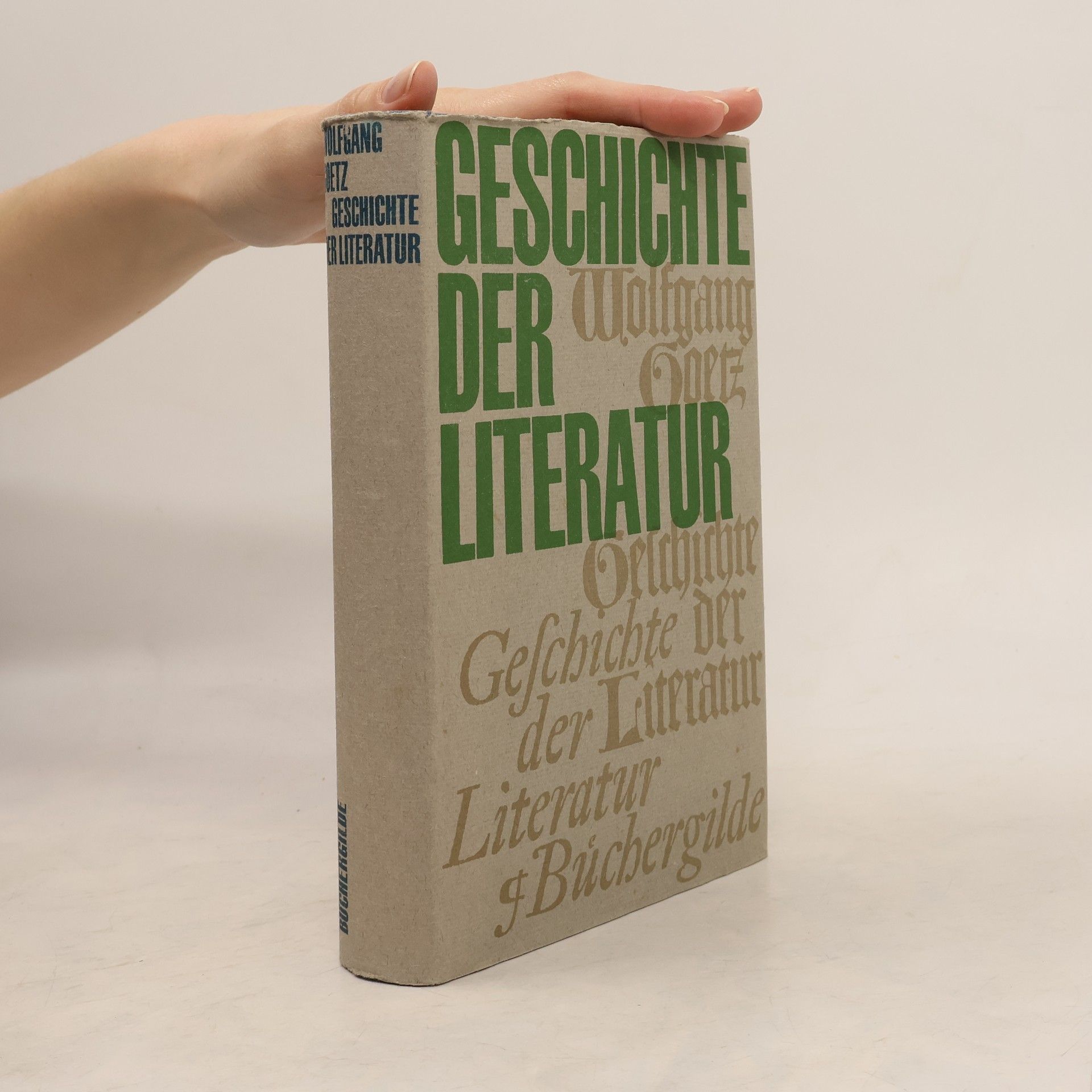 Wolfgang Goetz Geschichte der Literatur
