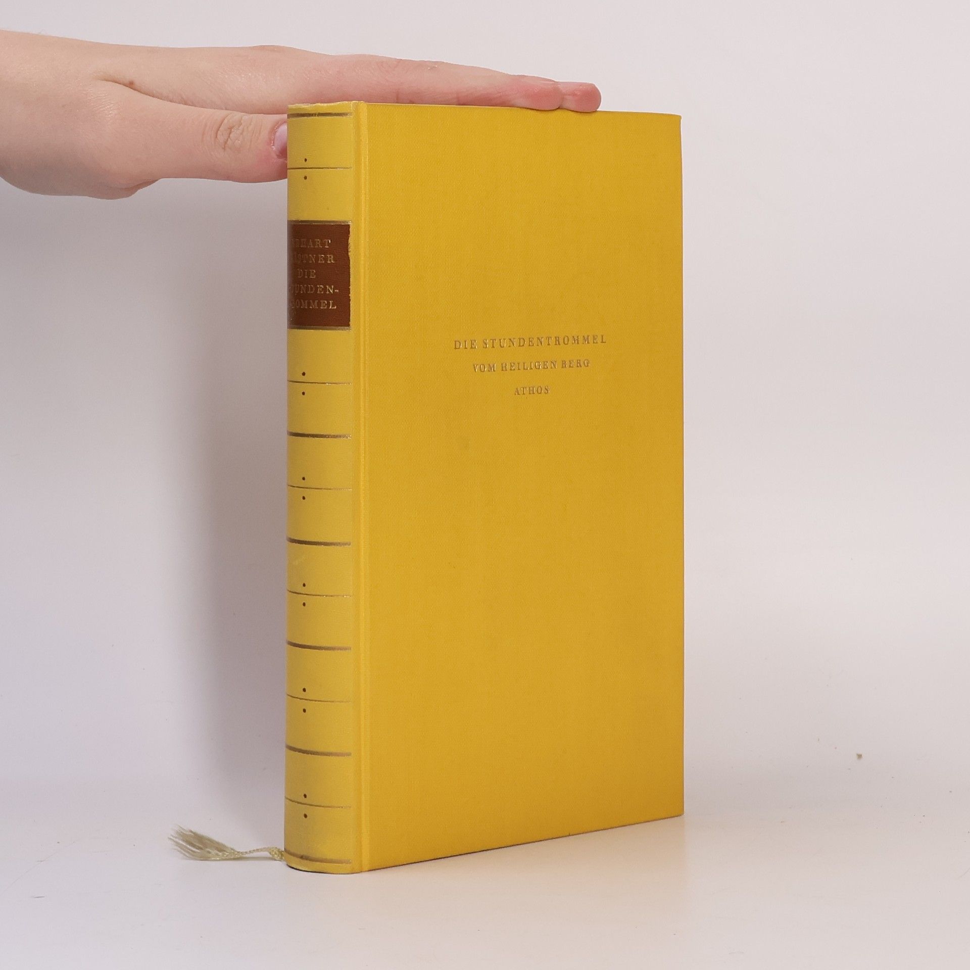 Erhart Kästner Die Stundentrommel vom Heiligen Berg Athos