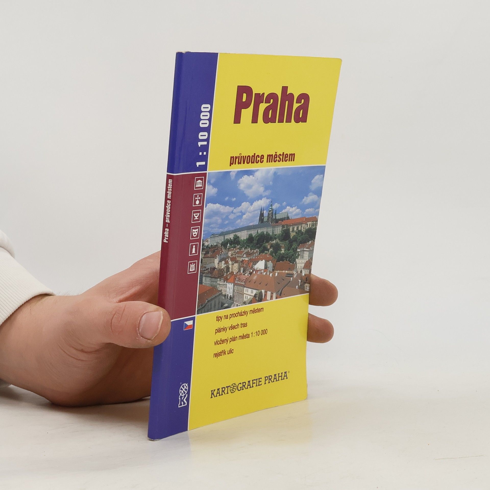 Vladimír Janoušek Praha průvodce městem 1:10 000