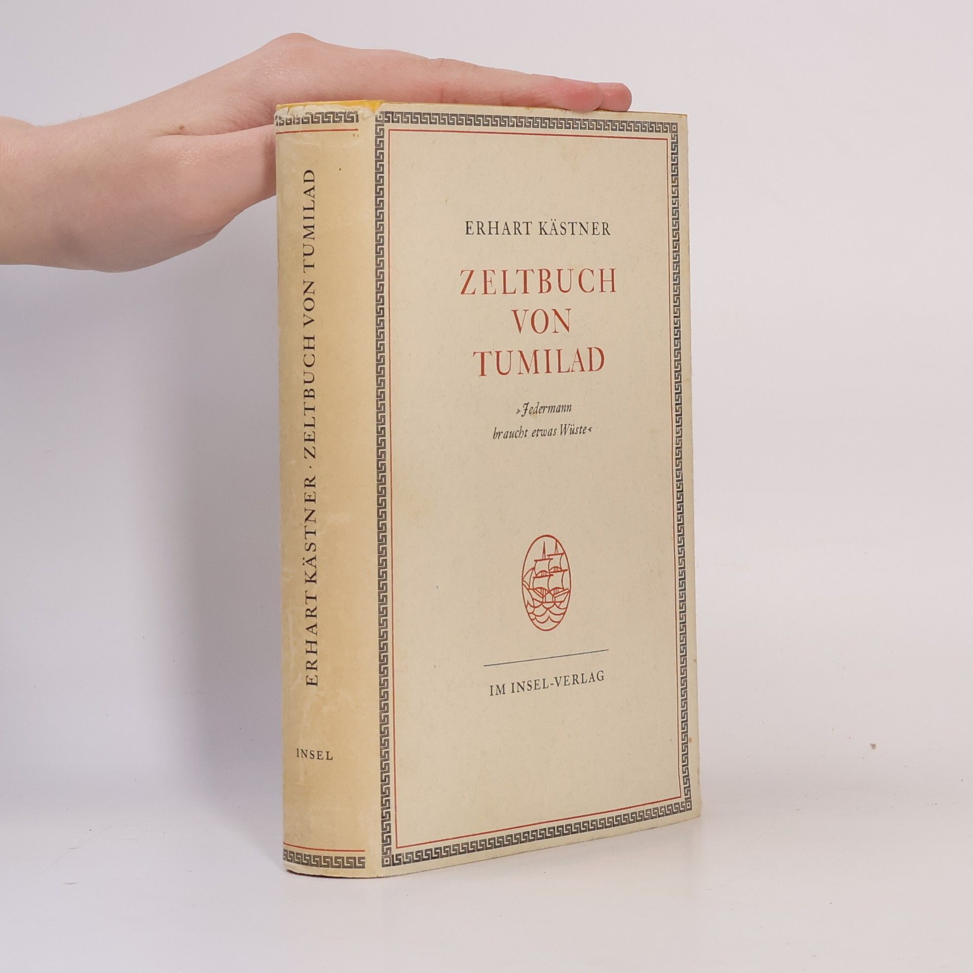 Erhart Kästner Zeltbuch von Tumilad