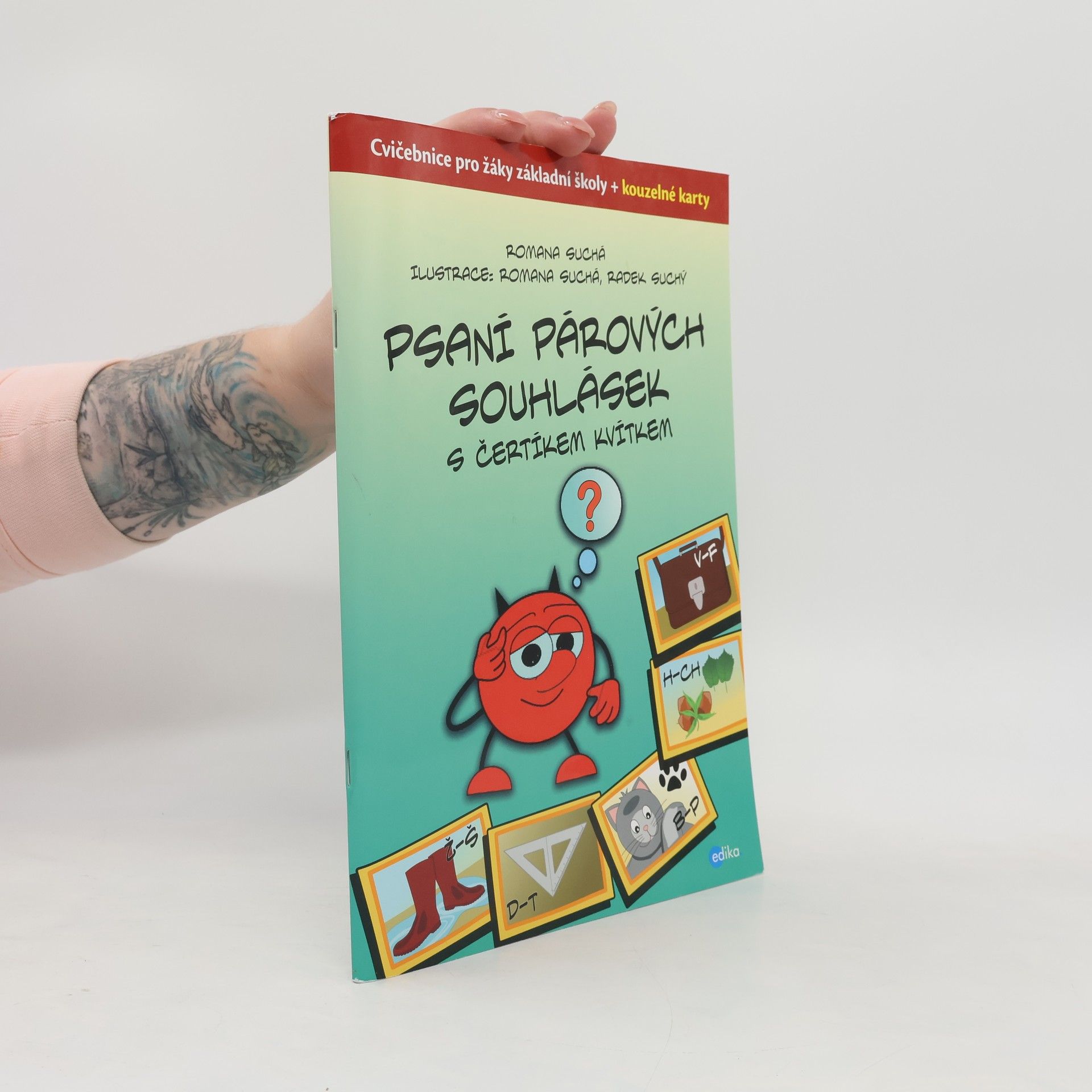 Romana Suchá Psaní párových souhlásek s čertíkem Kvítkem