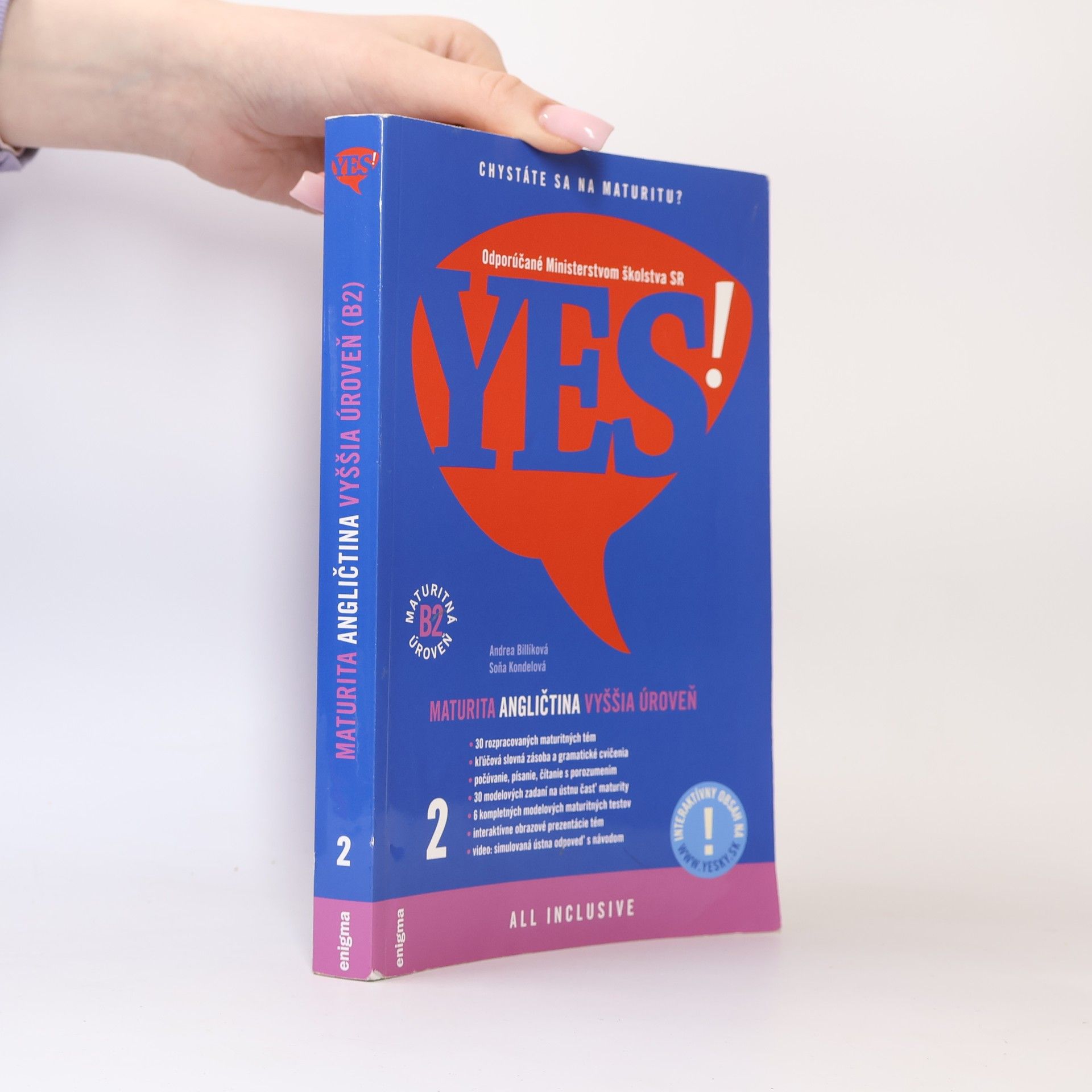 Maturita angličtina vyššia úroveň (B2)