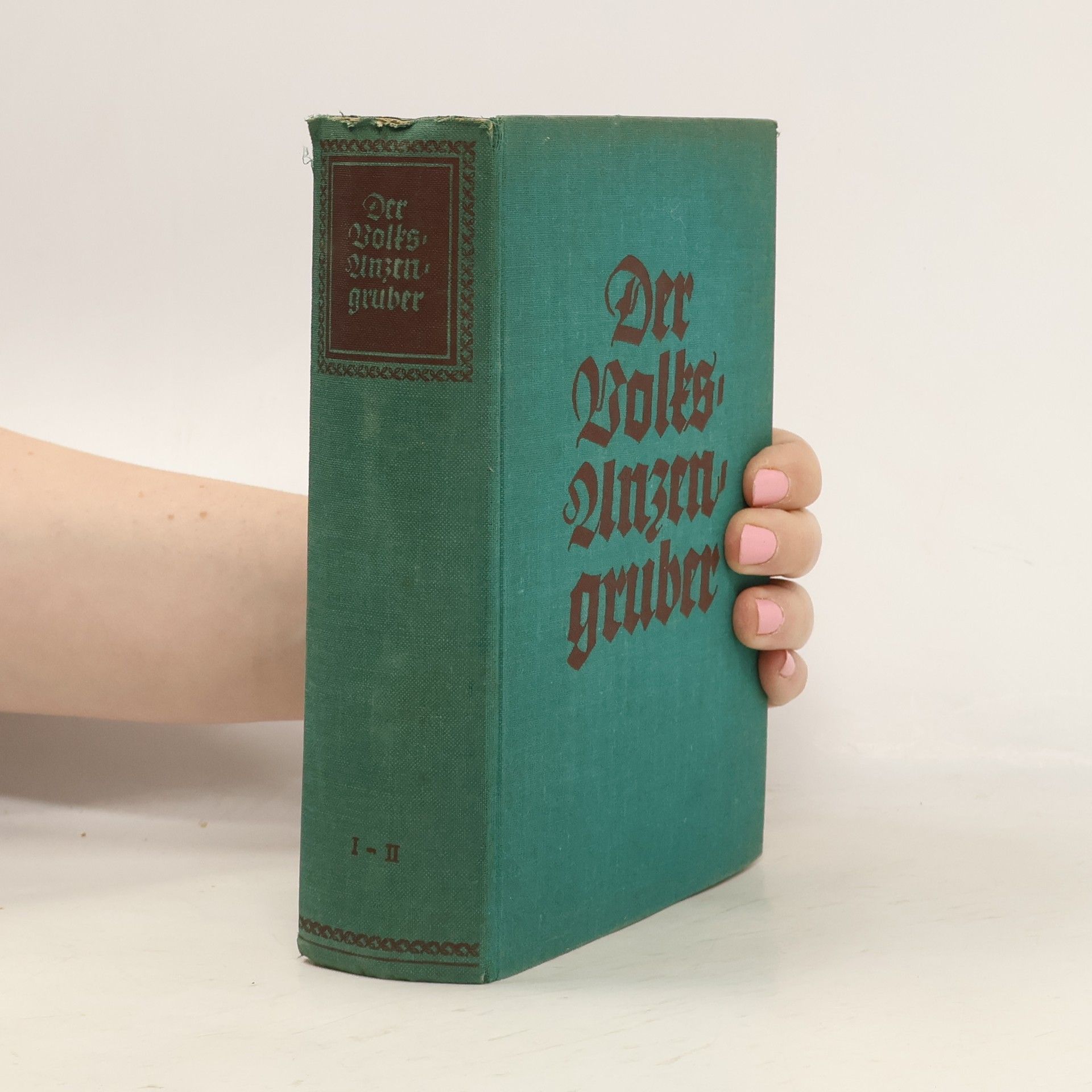 Ludwig Anzengruber Der Volks Anzengruber I-II