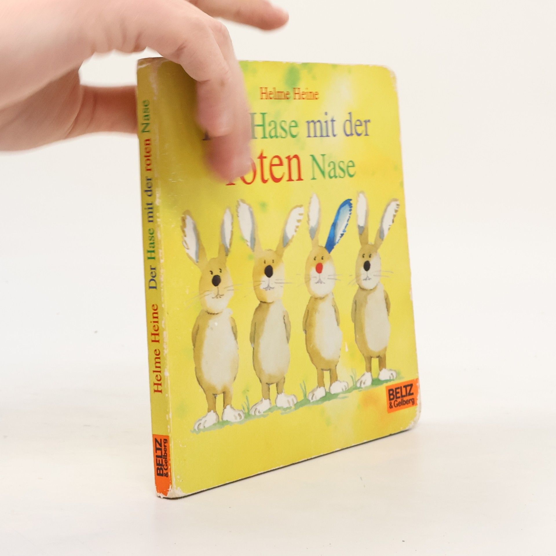 Helme Heine Der Hase mit der roten Nase