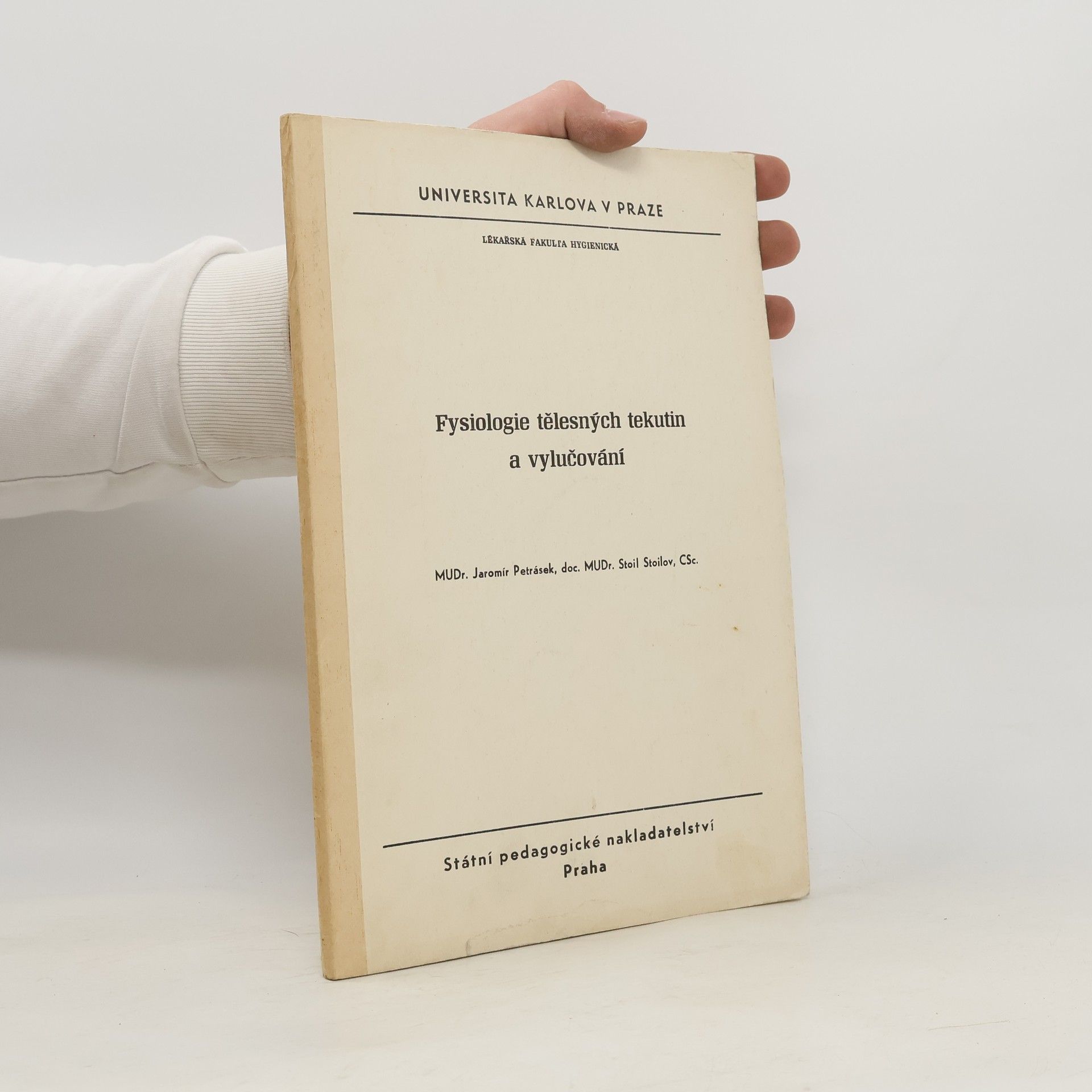 Fysiologie tělesných tekutin a vylučování