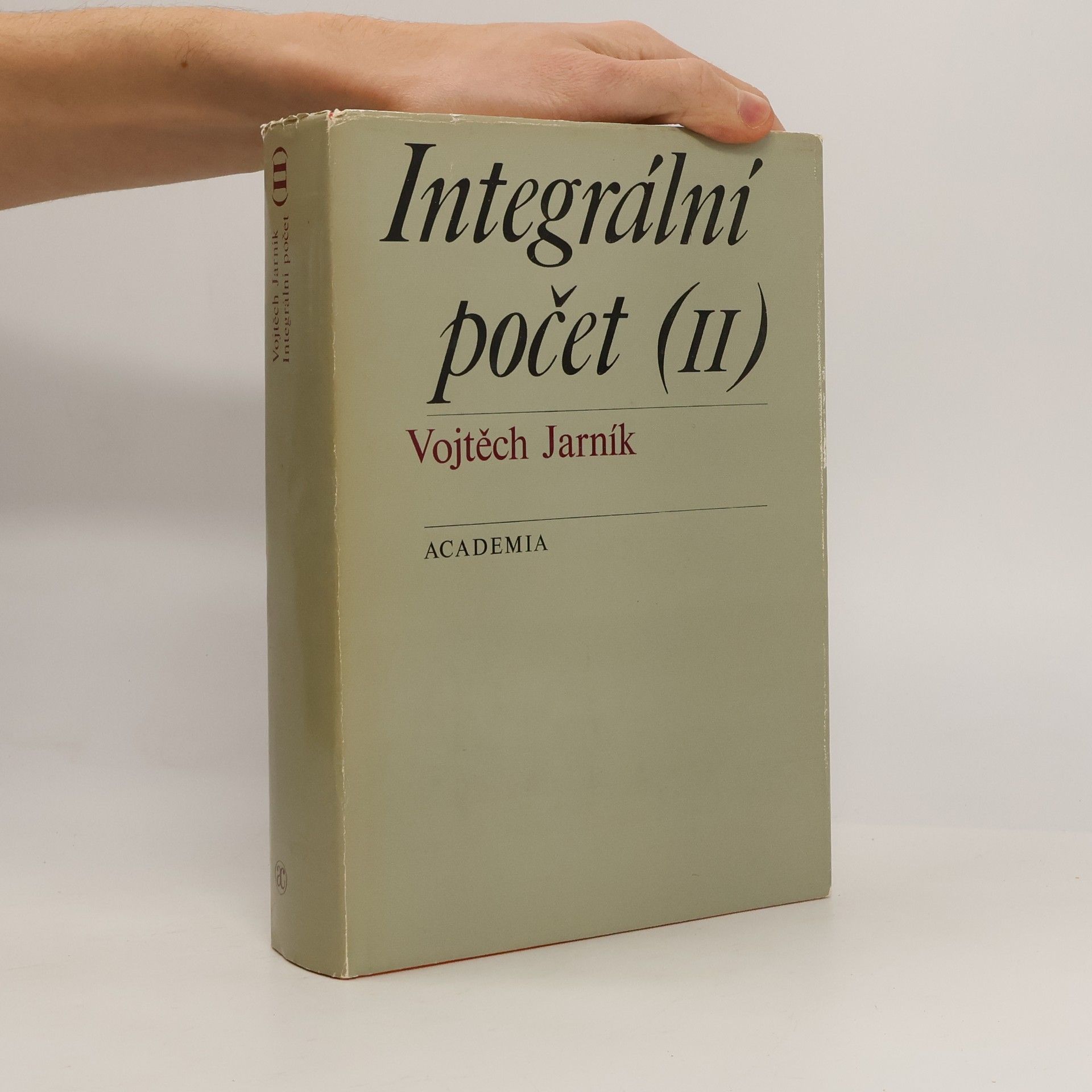 Vojtěch Jarník Integrální počet (II)