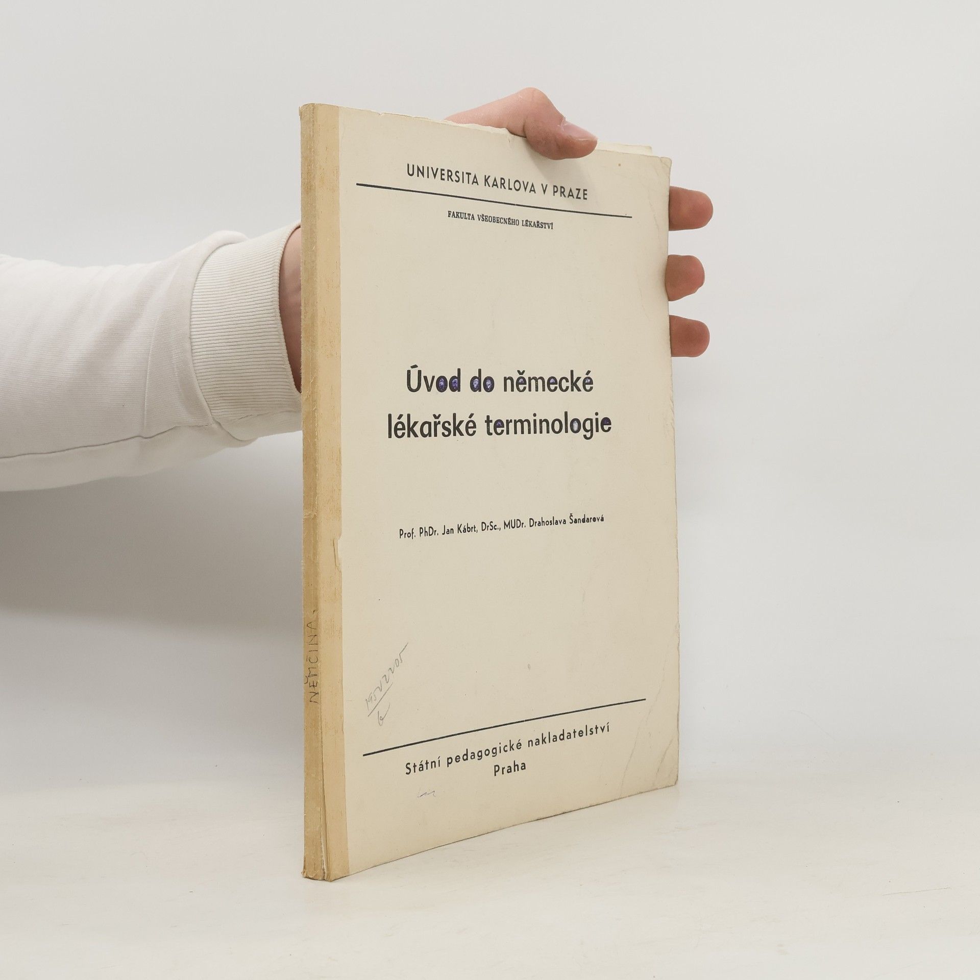 Jan Kábrt Úvod do německé lékařské terminologie