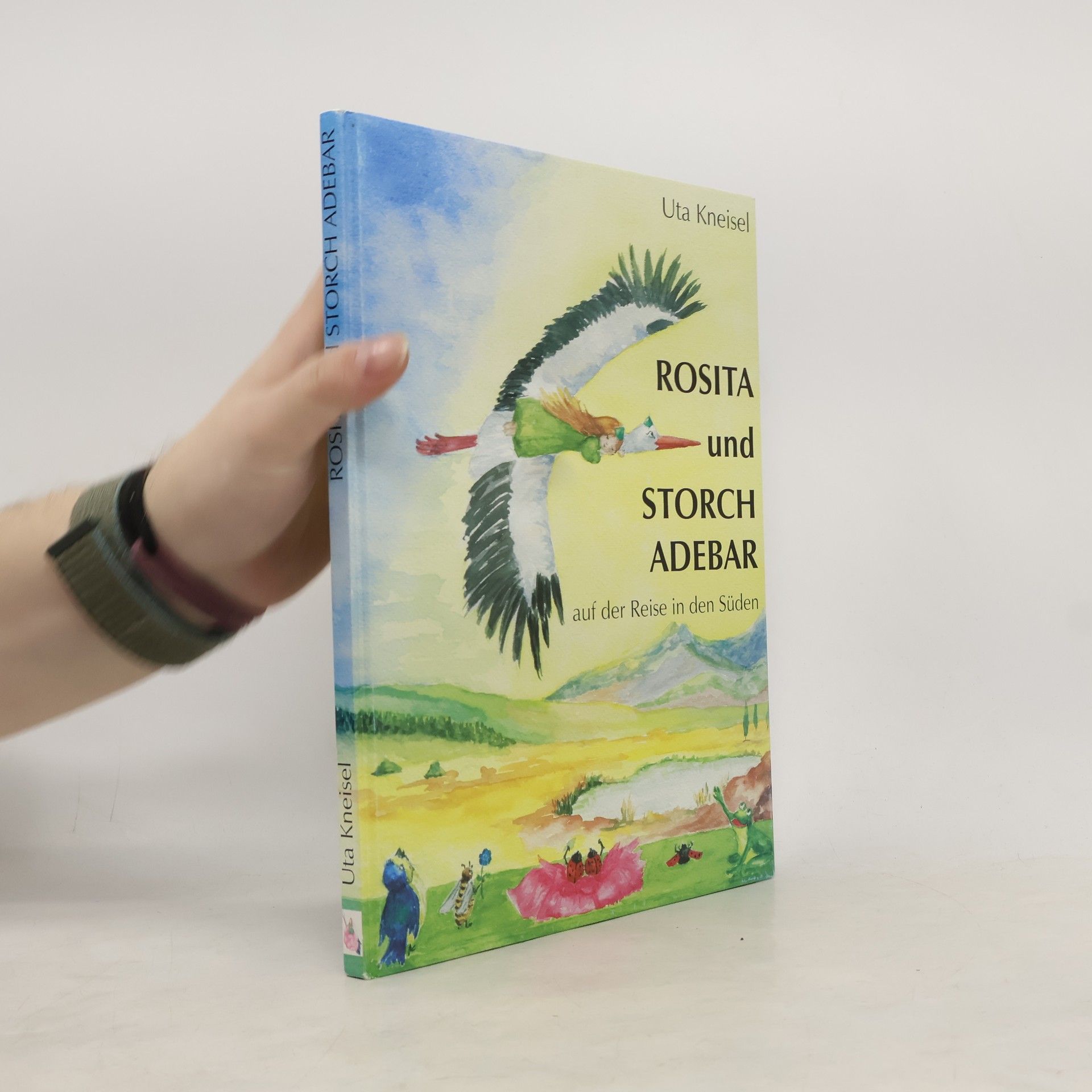 Uta Kneisel Rosita und Storch Adebar auf der Reise in den Süden