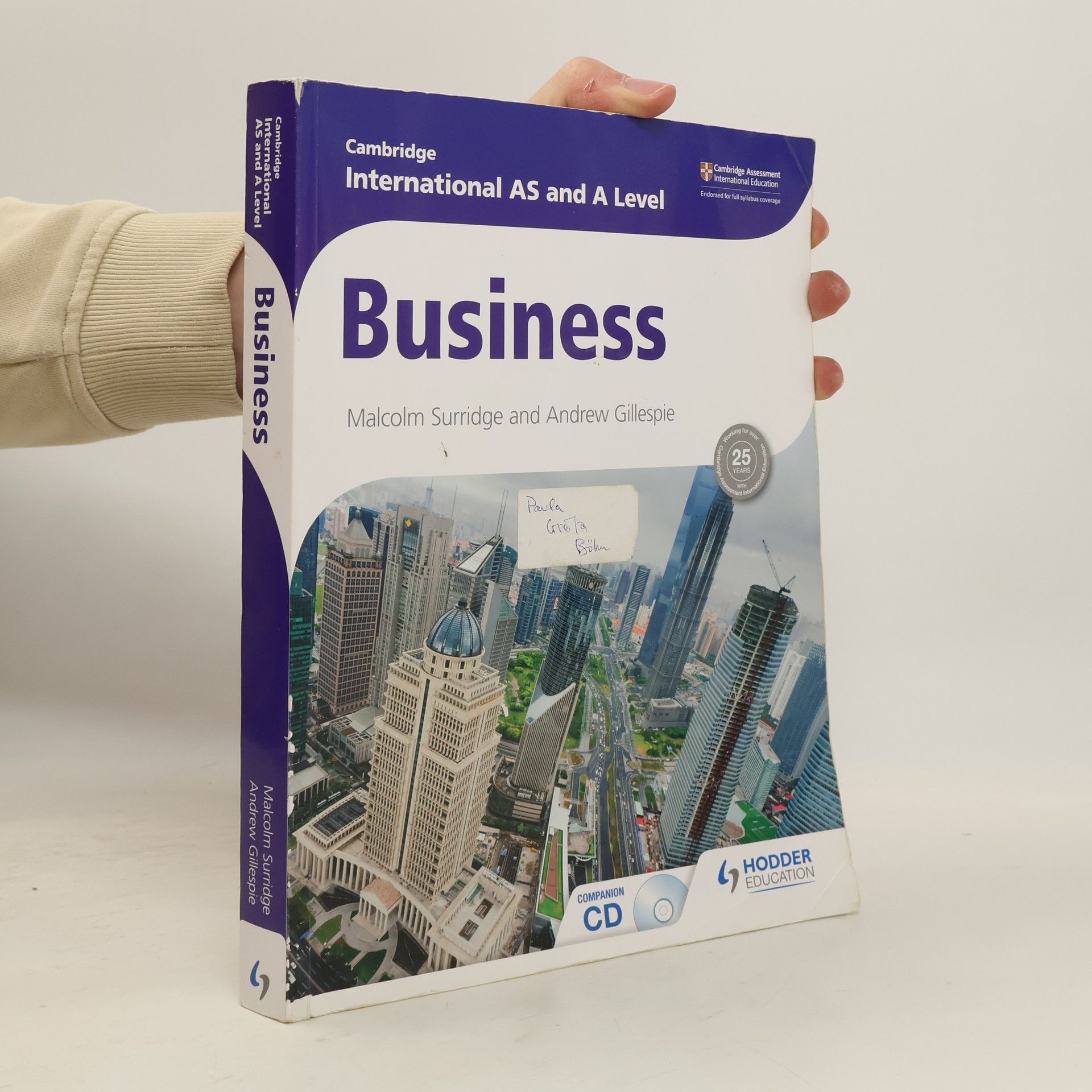 Cambridge International AS and A Level Business