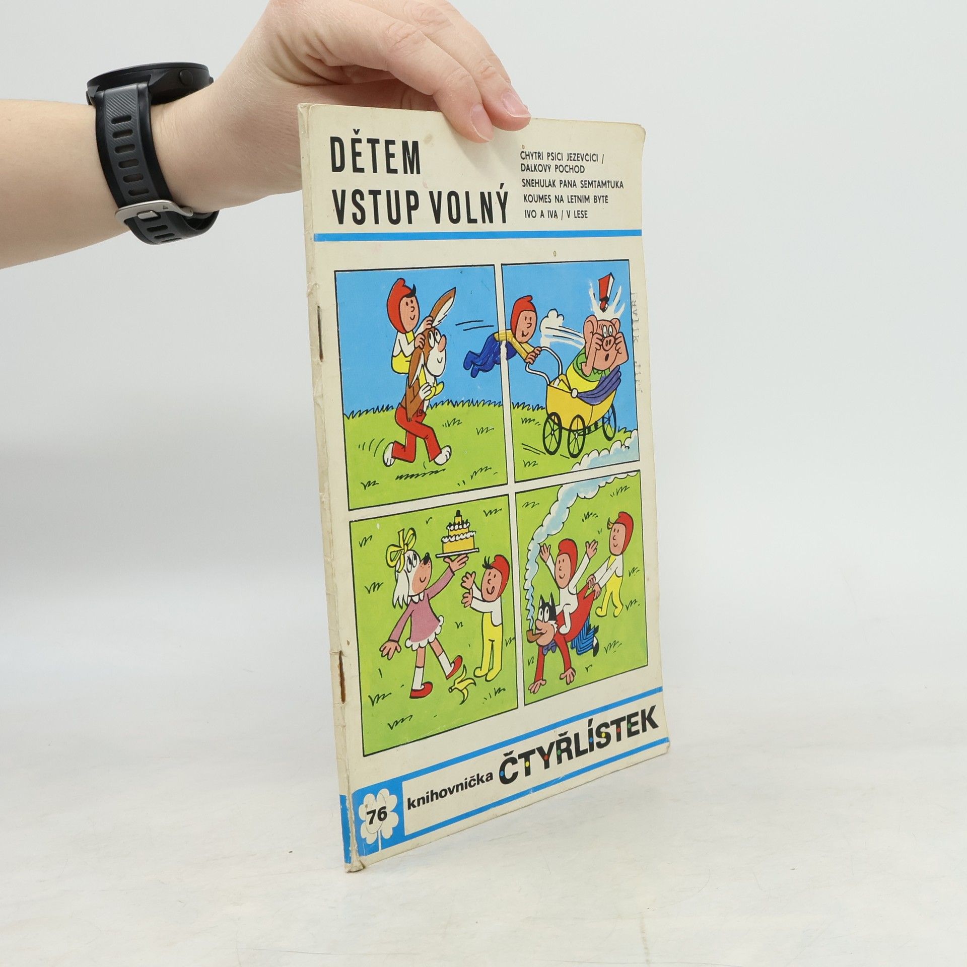 Jaroslav Němeček Čtyřlístek 76. Dětem vstup volný