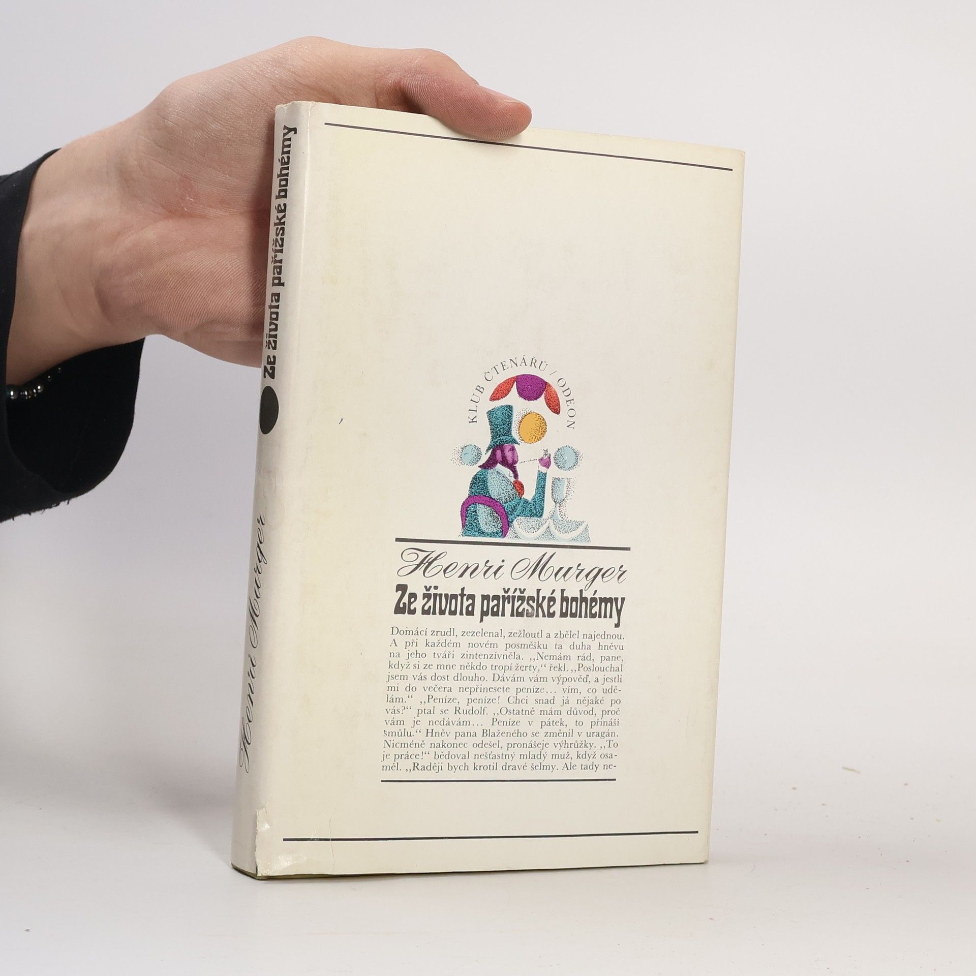 Henri Murger Ze života pařížské bohémy