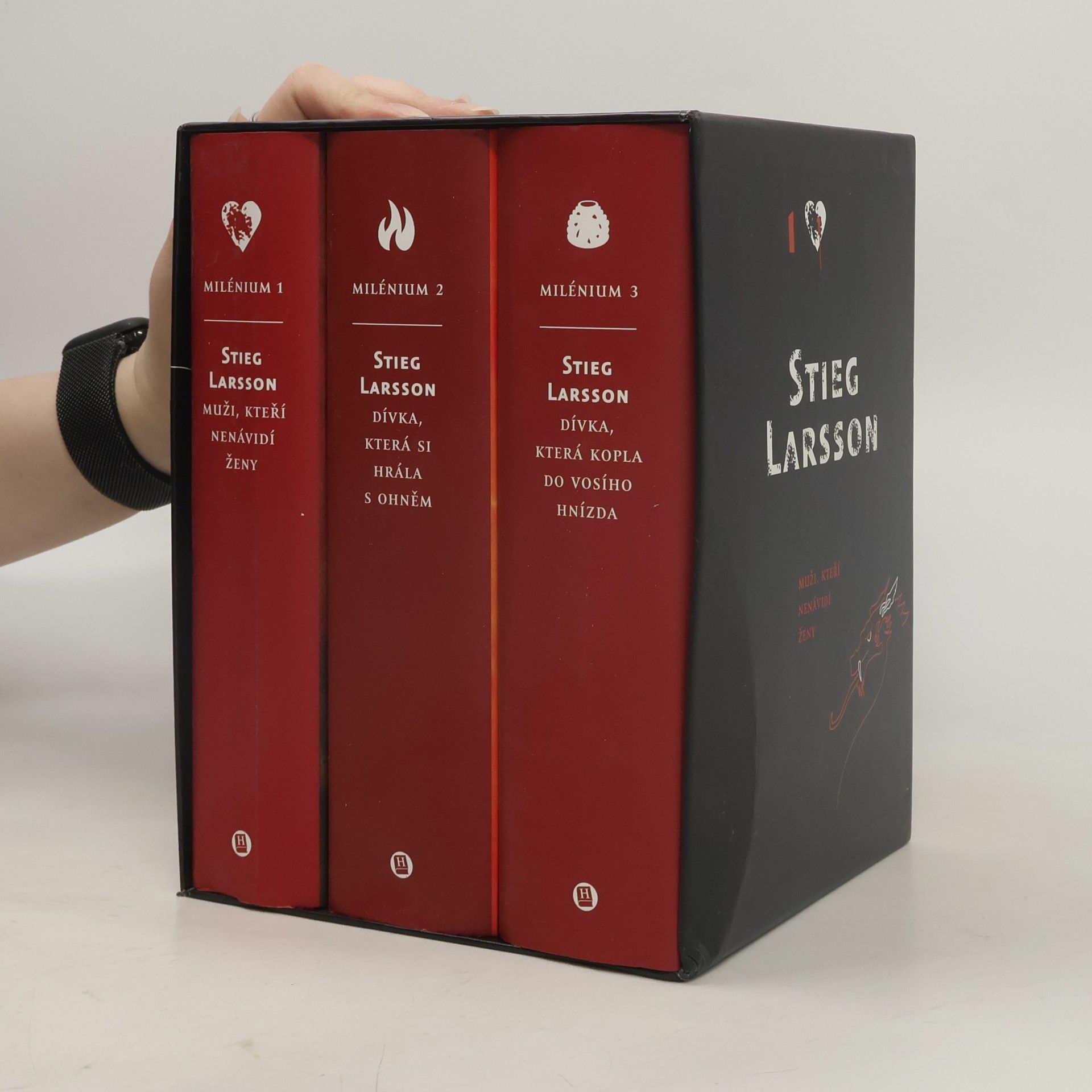 Stieg Larsson Milénium 1-3