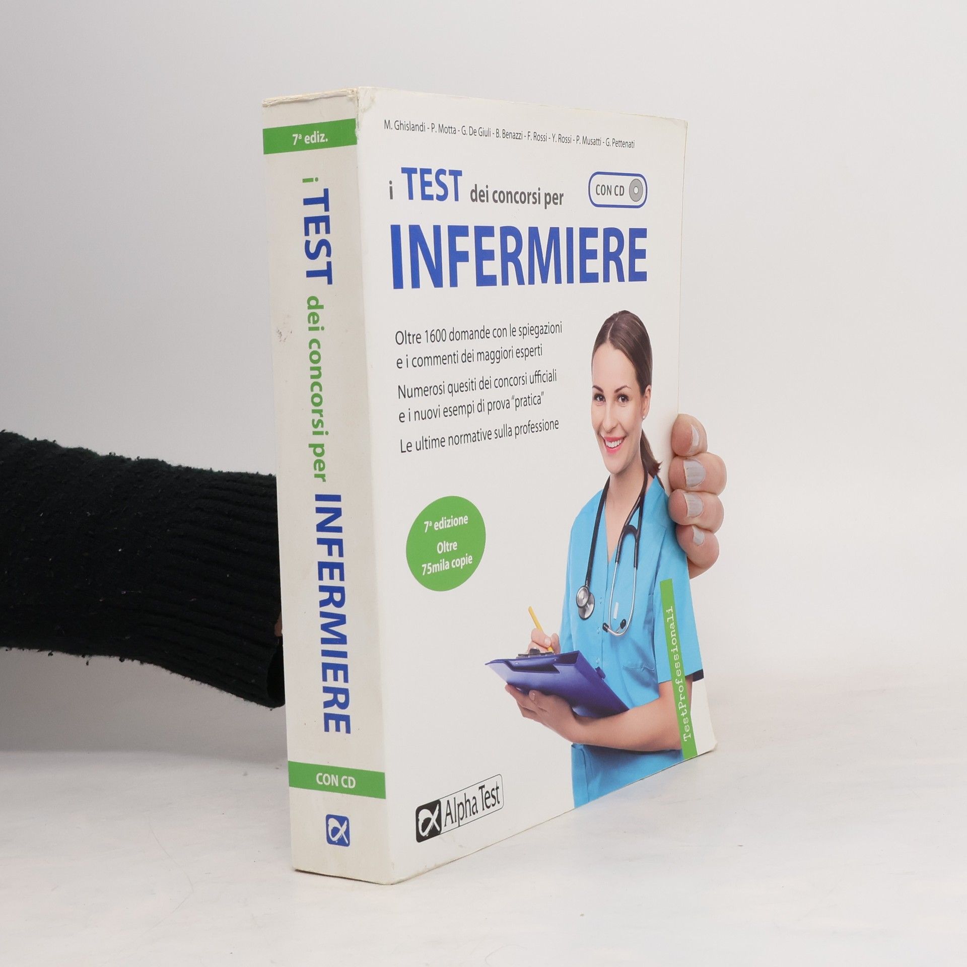 M. Ghislandi TestProfessionali: I test dei concorsi per infermiere. Con CD-ROM