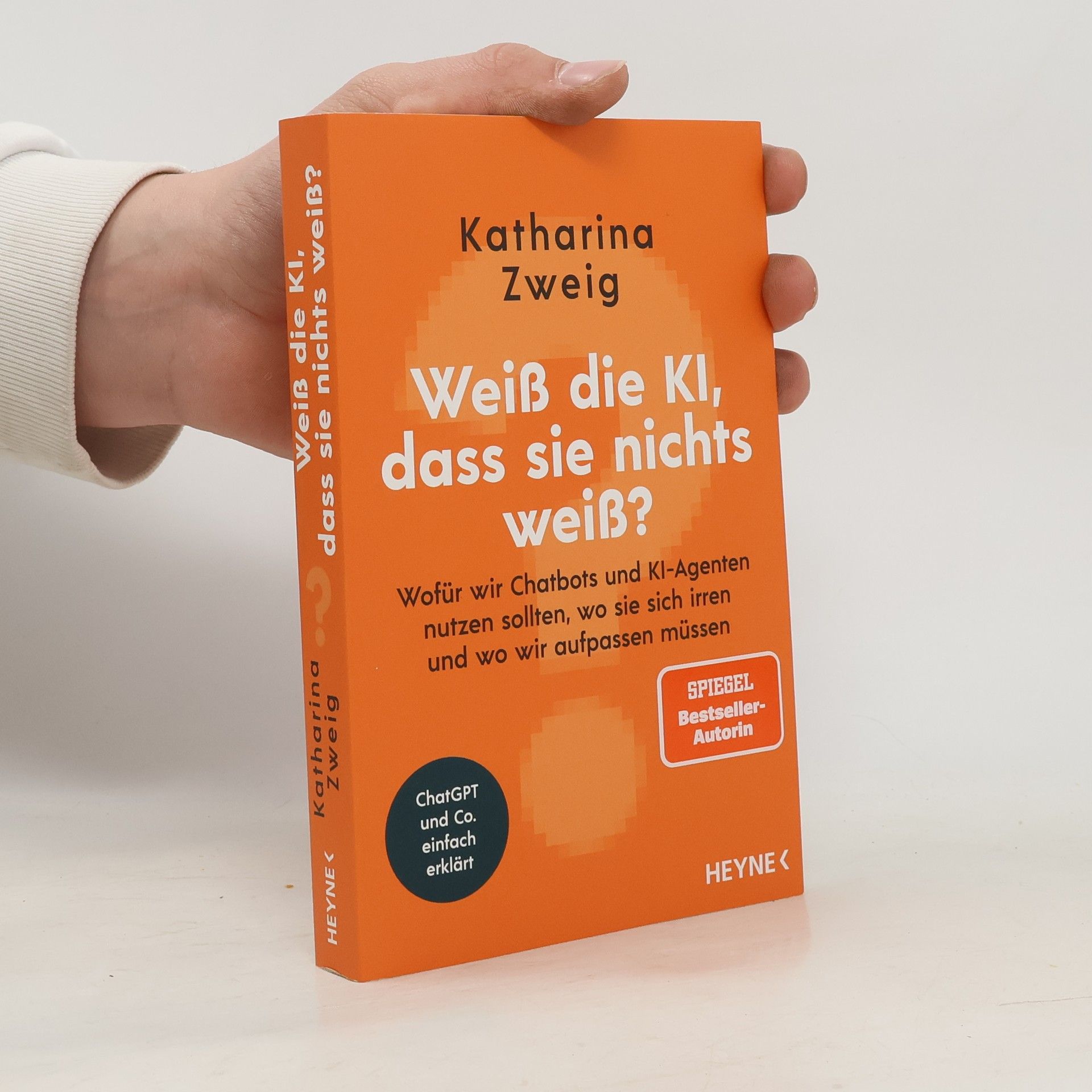 Katharina Zweig Weiß die KI, dass sie nichts weiß?
