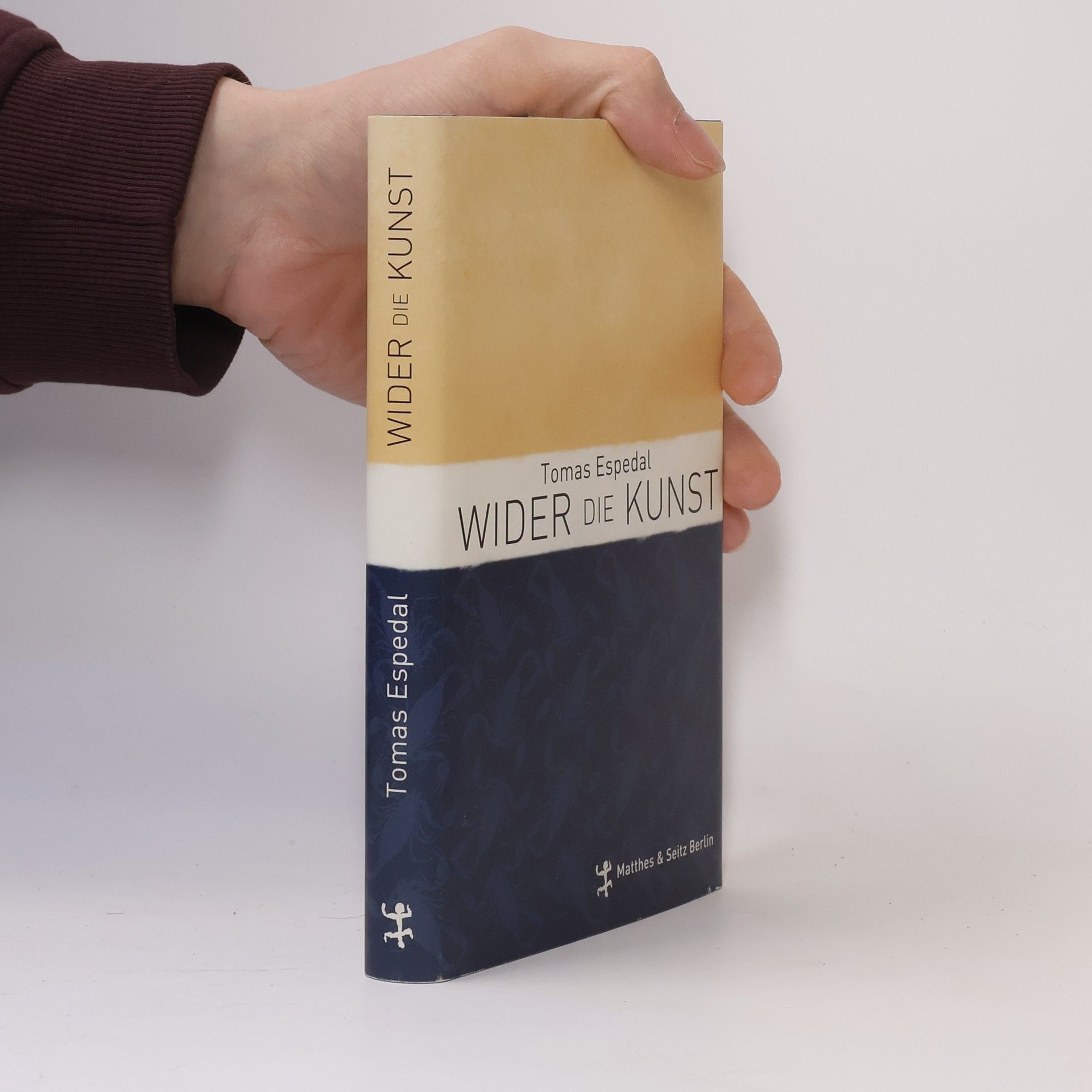 Tomas Espedal Wider die Kunst