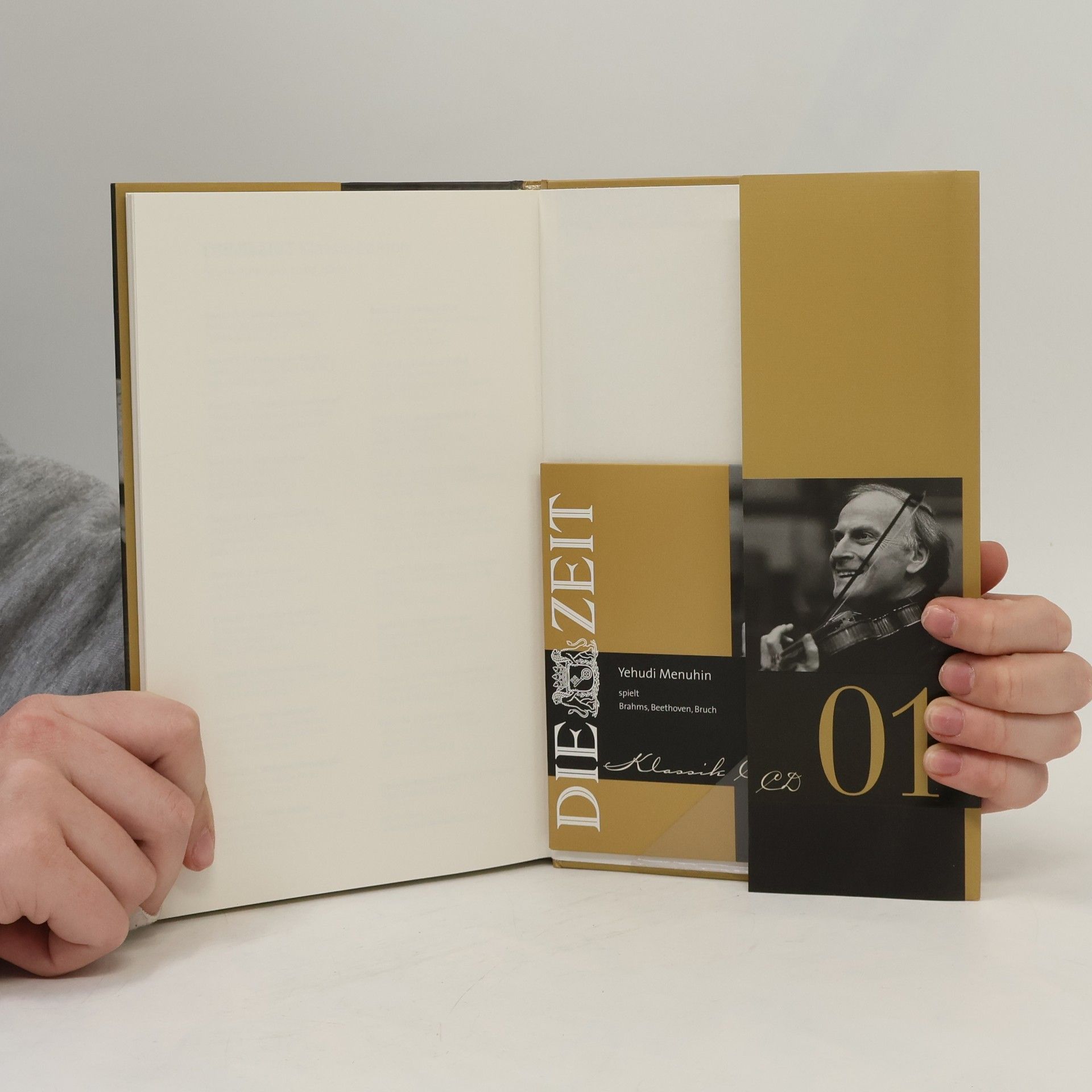 Collectif d'auteurs Die Zeit Klassik-Edition. 20 große Interpreten in 20 Bänden. Band 1. Yehudi Menuhin