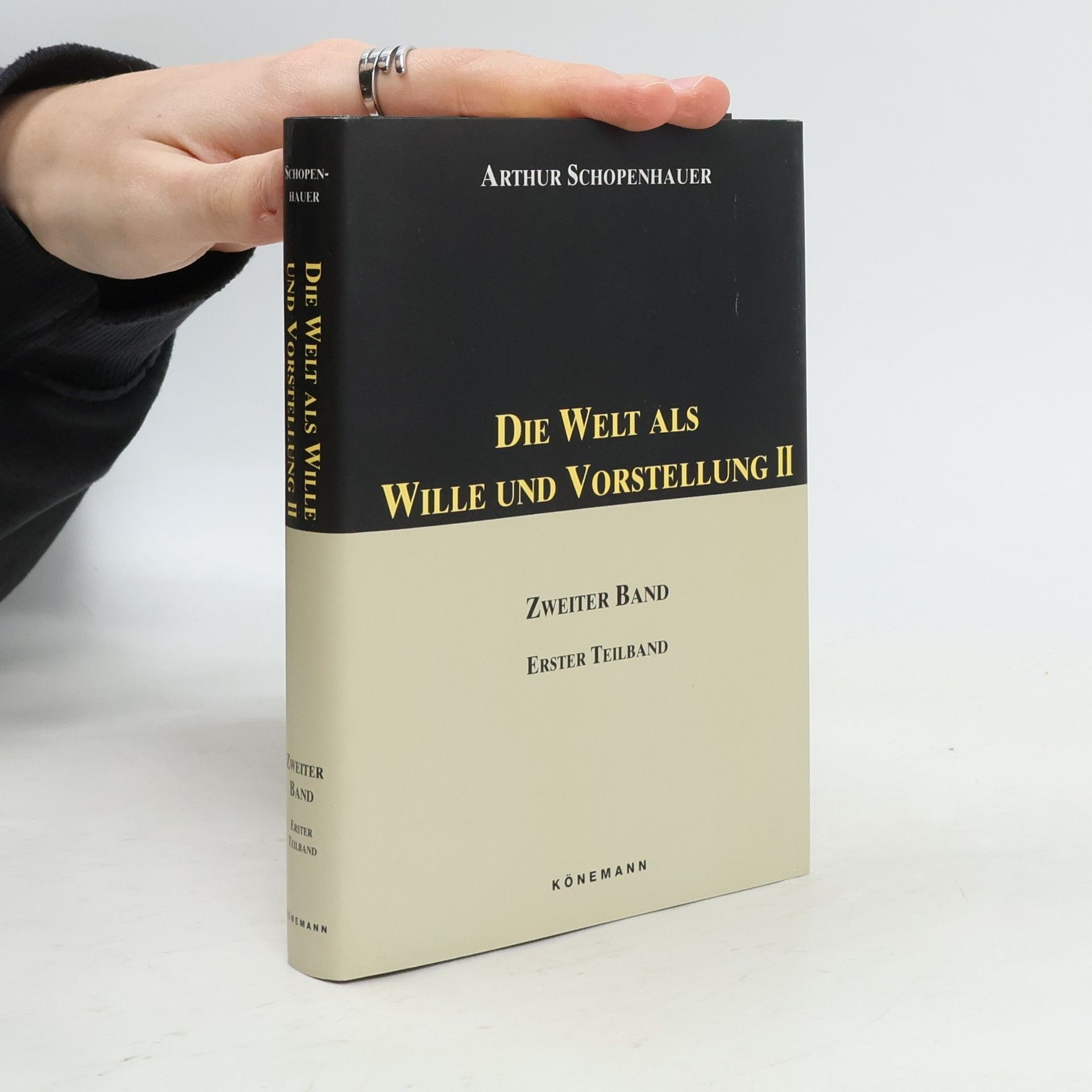 Arthur Schopenhauer Die Welt als Wille und Vorstellung