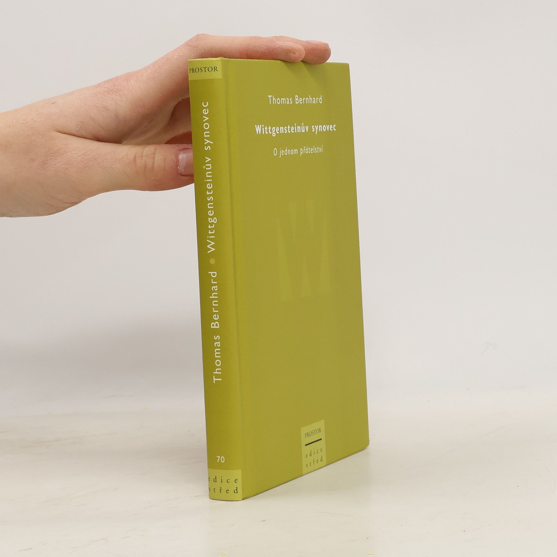 Thomas Bernhard Wittgensteinův synovec: O jednom přátelství