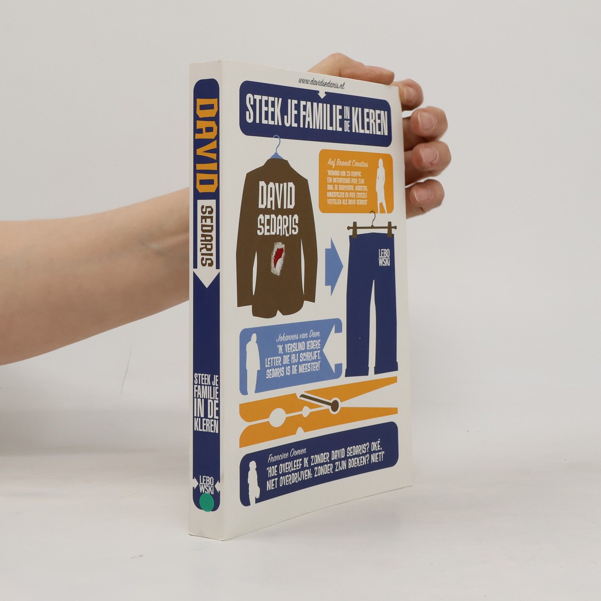 David Sedaris Steek je familie in de kleren