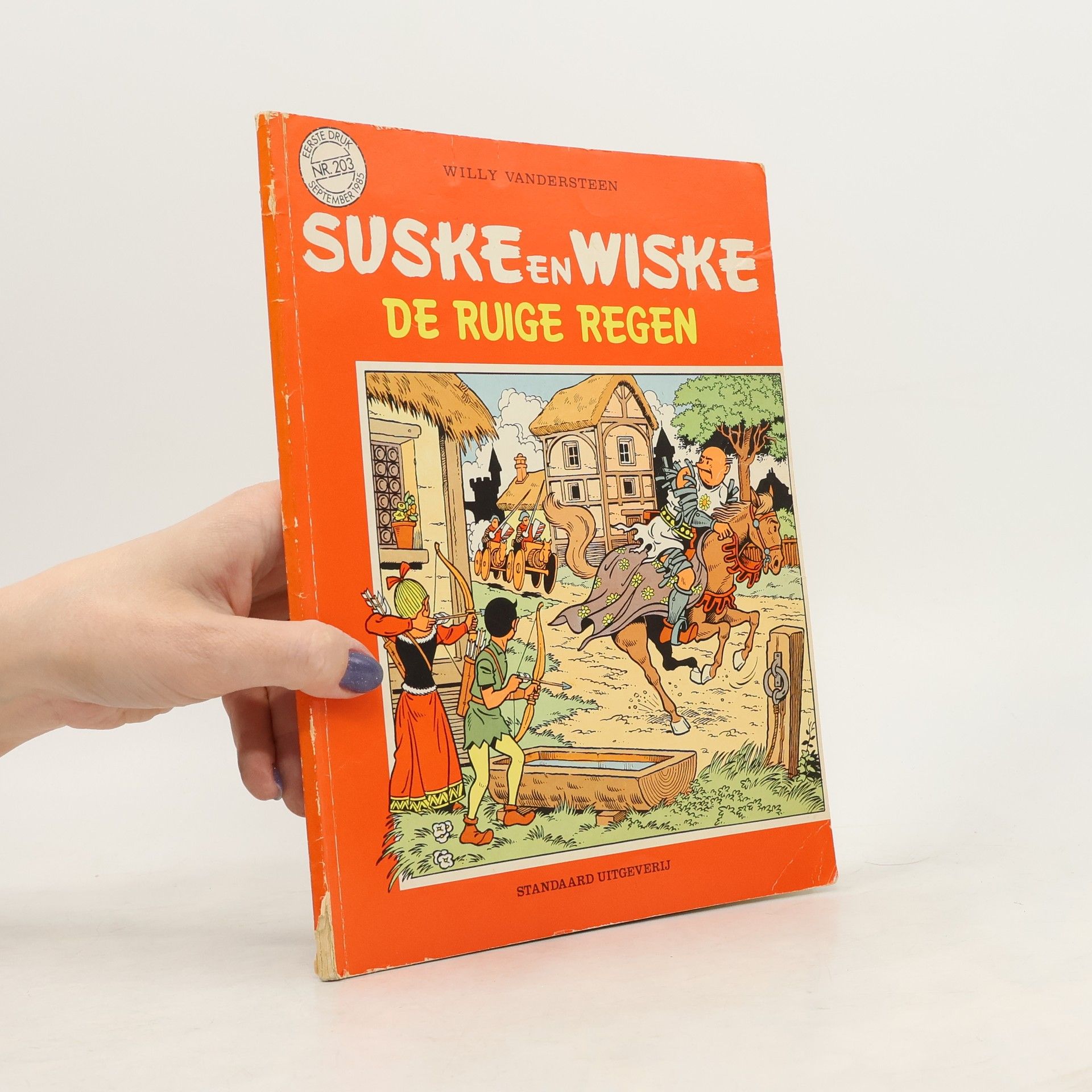 Willy Vandersteen Suske en Wiske - 203: De ruige regen - Eerste druk