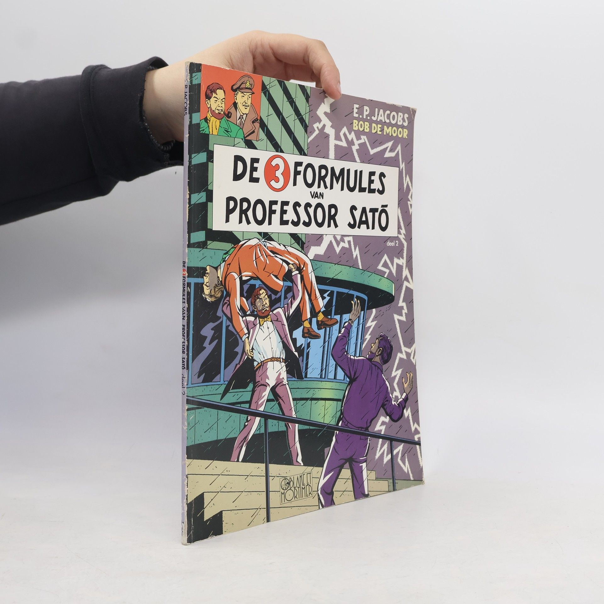 Edgar P. Jacobs De avonturen van Blake en Mortimer - 2: De 3 formules van Professor Sato