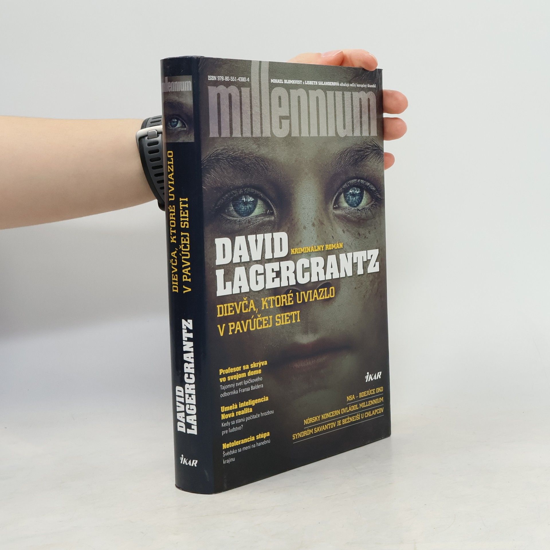 David Lagercrantz Dievča, ktoré uviazlo v pavúčej sieti