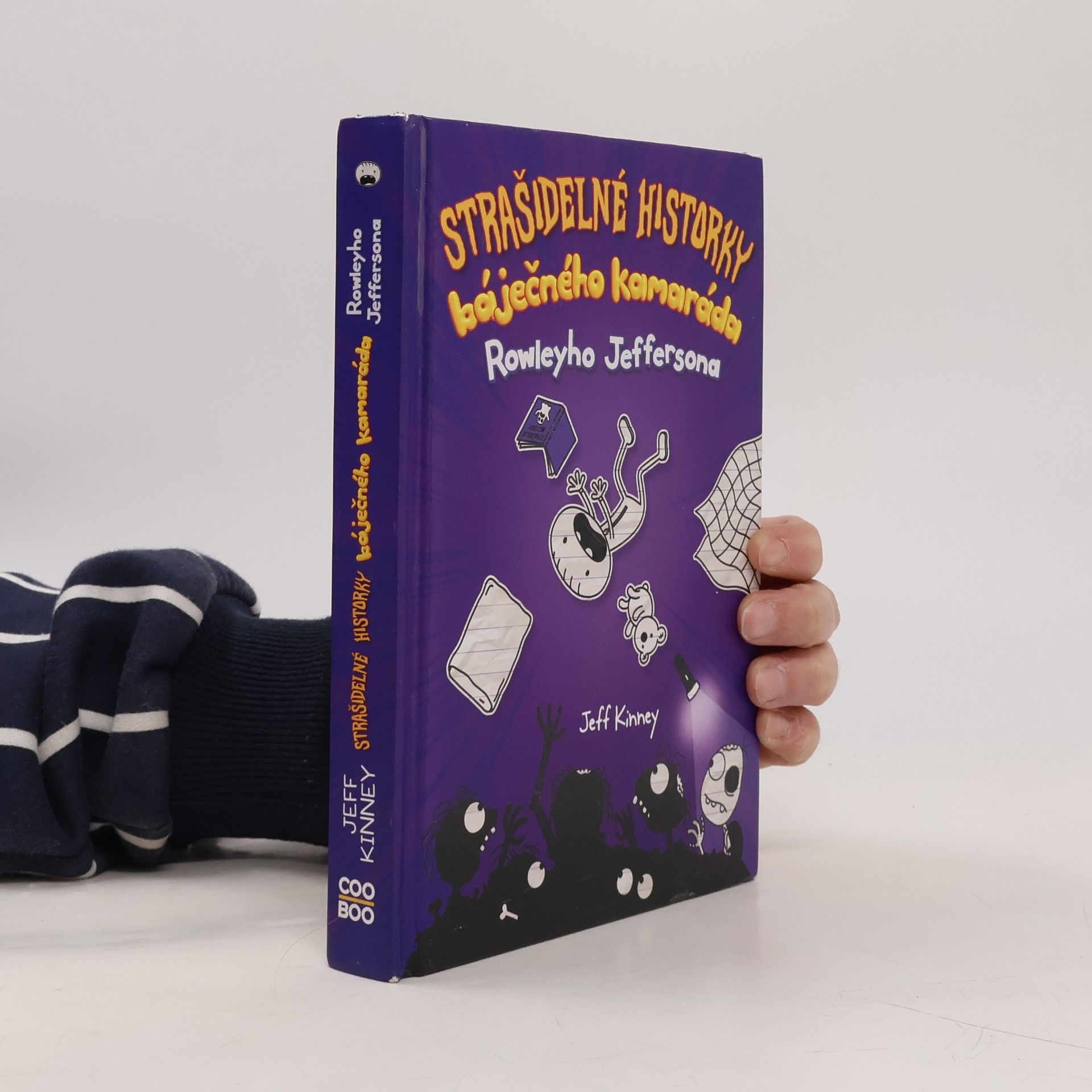 Jeff Kinney Strašidelné historky báječného kamaráda Rowleyho Jeffersona
