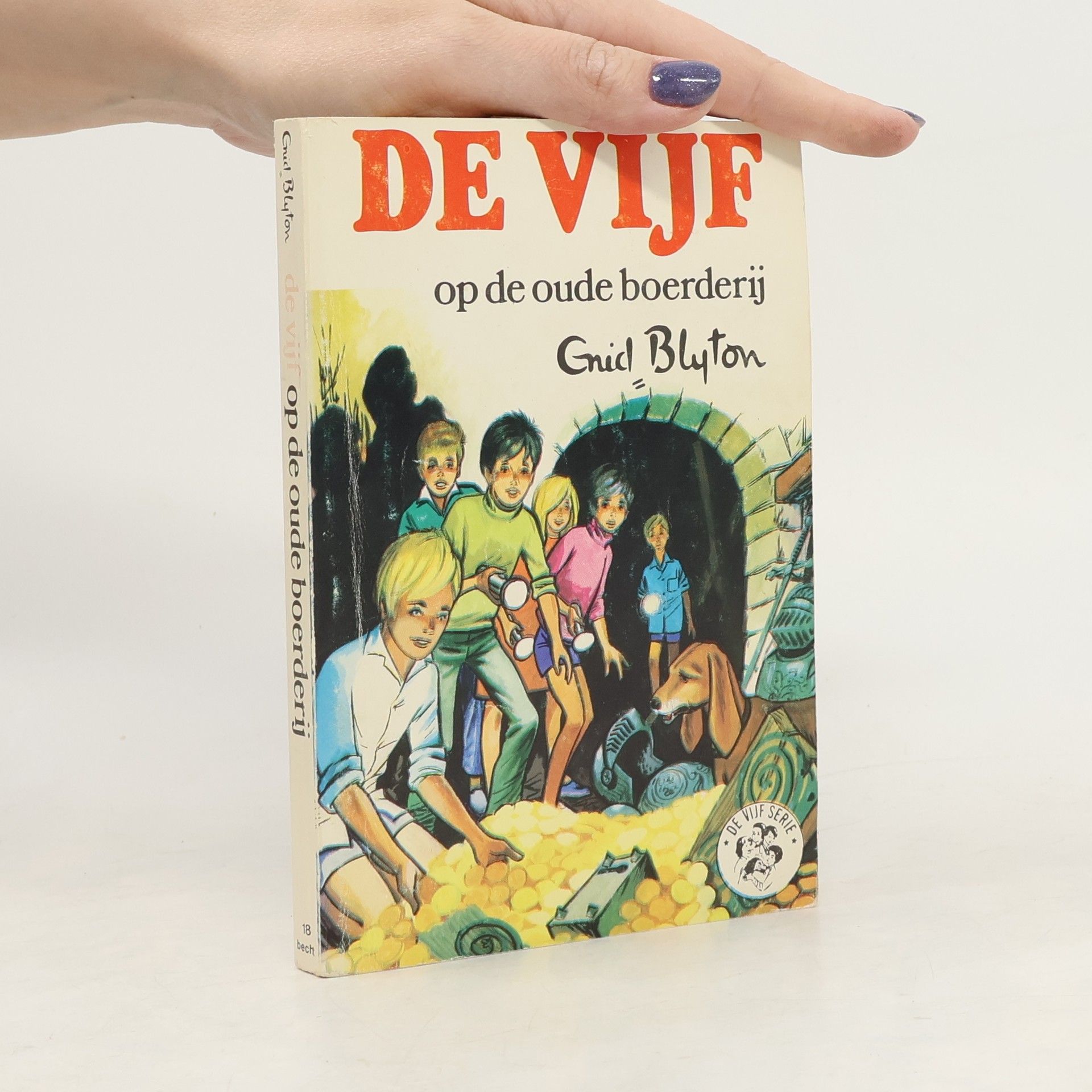 Enid Blyton De Vijf op de oude boerderij