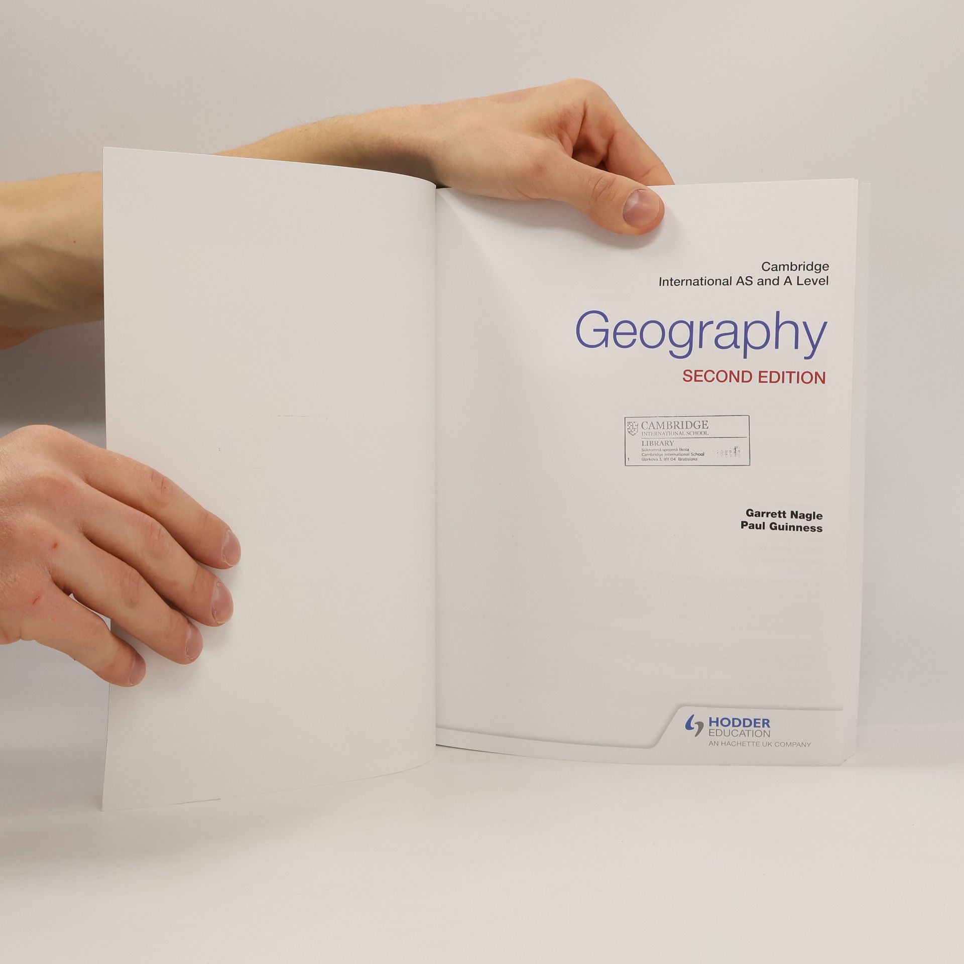 Garrett Nagle Cambridge International AS and A Level Geography Second Edition