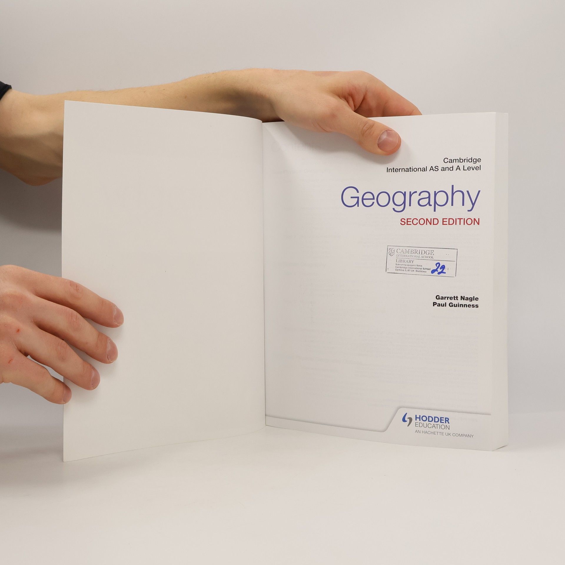 Garrett Nagle Cambridge International AS and A Level Geography Second Edition